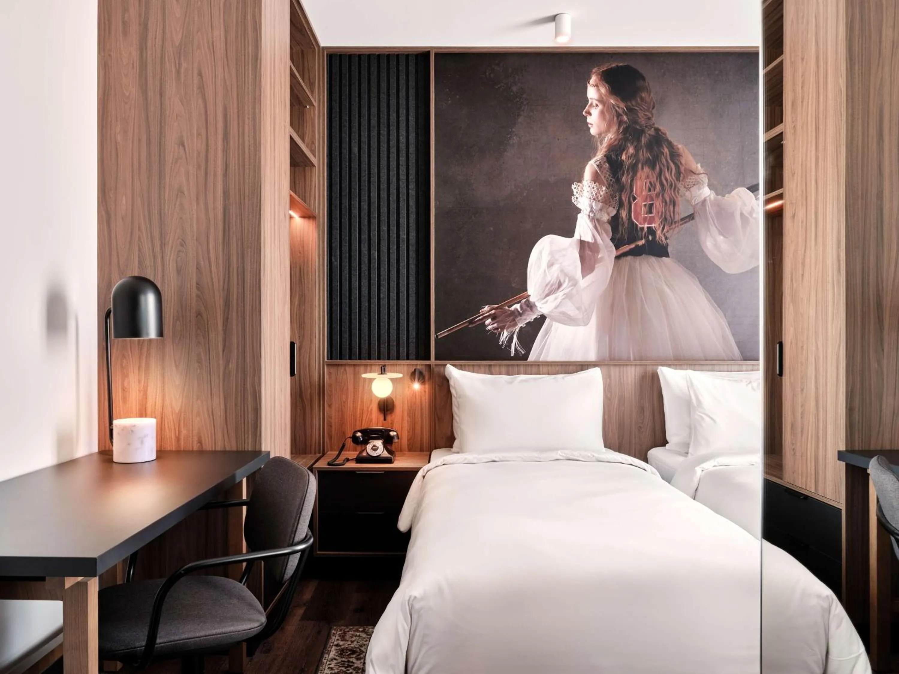 Photo of the whole room, Bed in Radisson RED Hotel & Radisson RED Apartments, Kraków