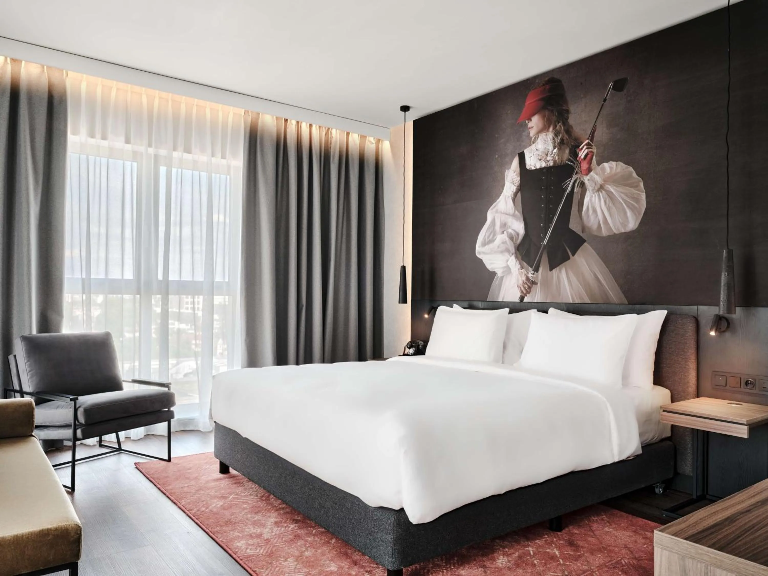 Photo of the whole room, Bed in Radisson RED Hotel & Radisson RED Apartments, Kraków