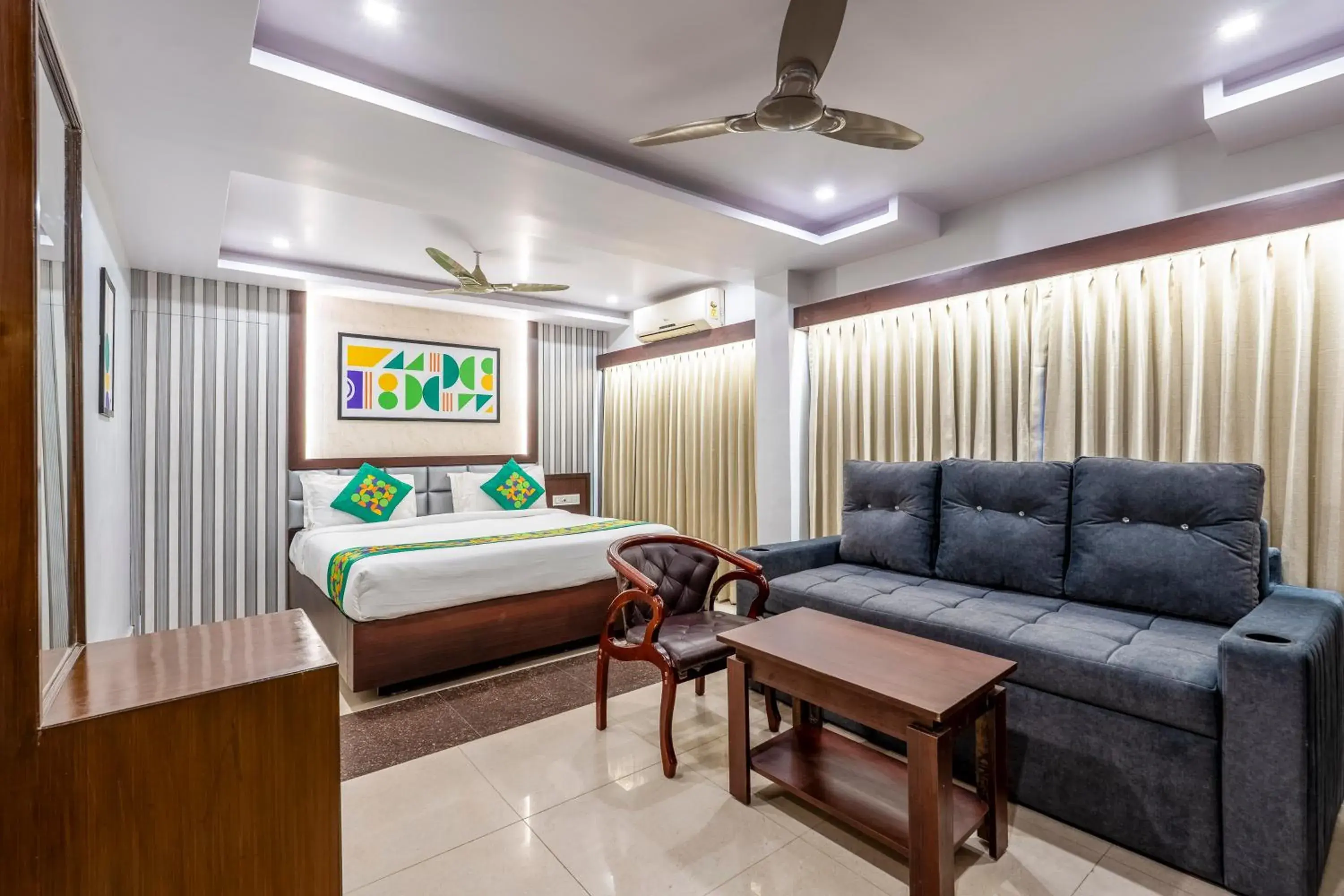 Superior Double Room in Treebo Marina Grand, Railway station Superior Double Room in Treebo Marina Grand, Railway station