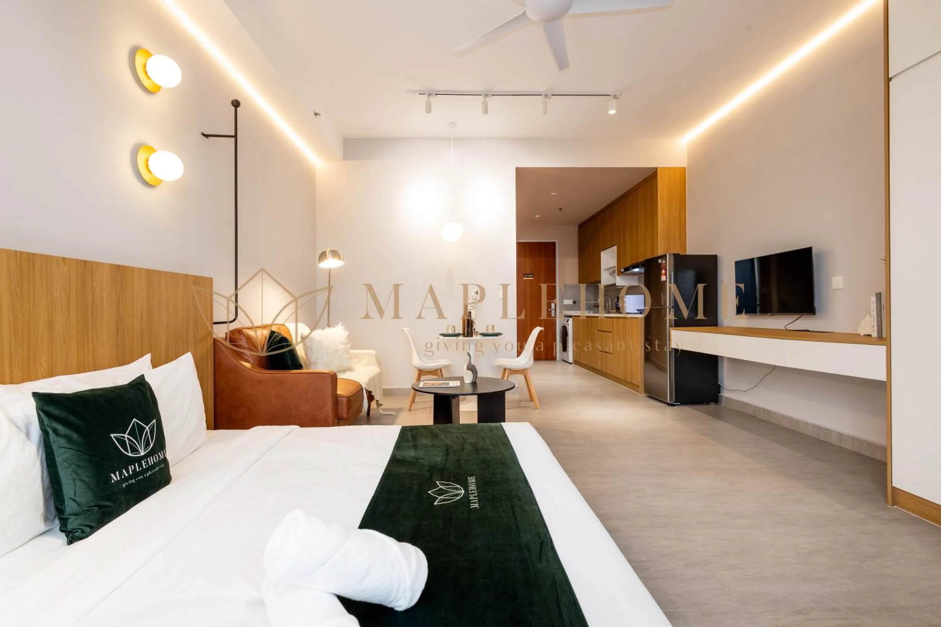 Bed in Sunsuria Forum Premier Suites Setia Alam