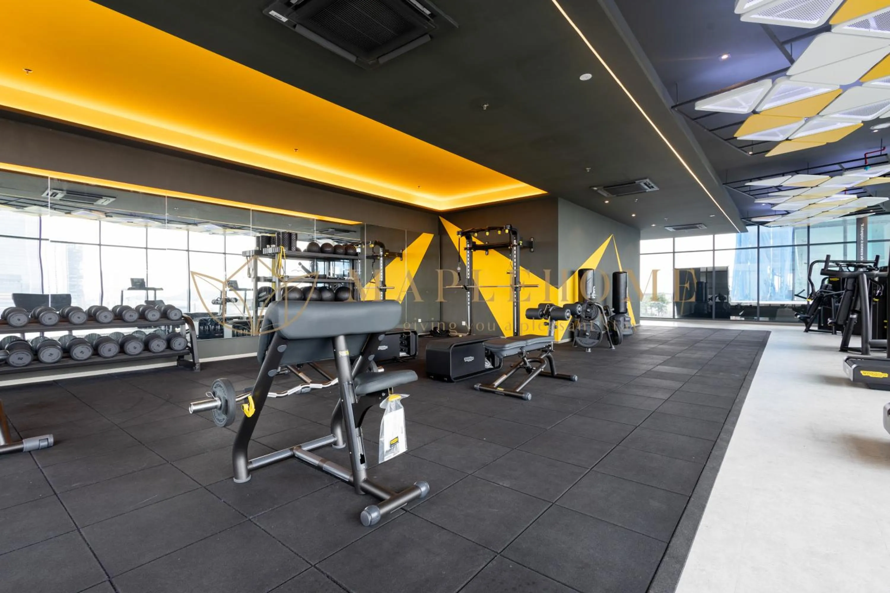 Fitness centre/facilities in Sunsuria Forum Premier Suites Setia Alam