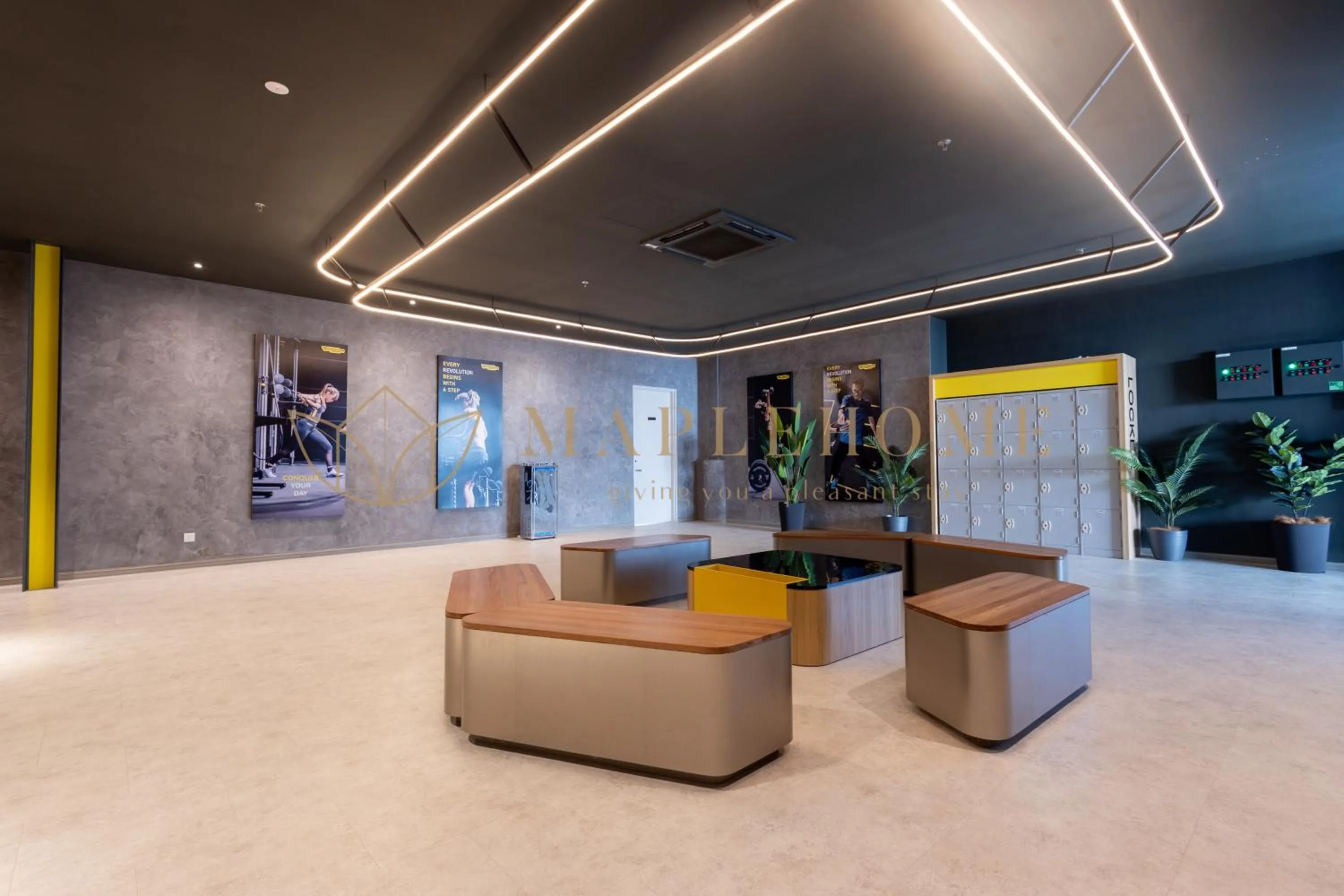 Fitness centre/facilities in Sunsuria Forum Premier Suites Setia Alam