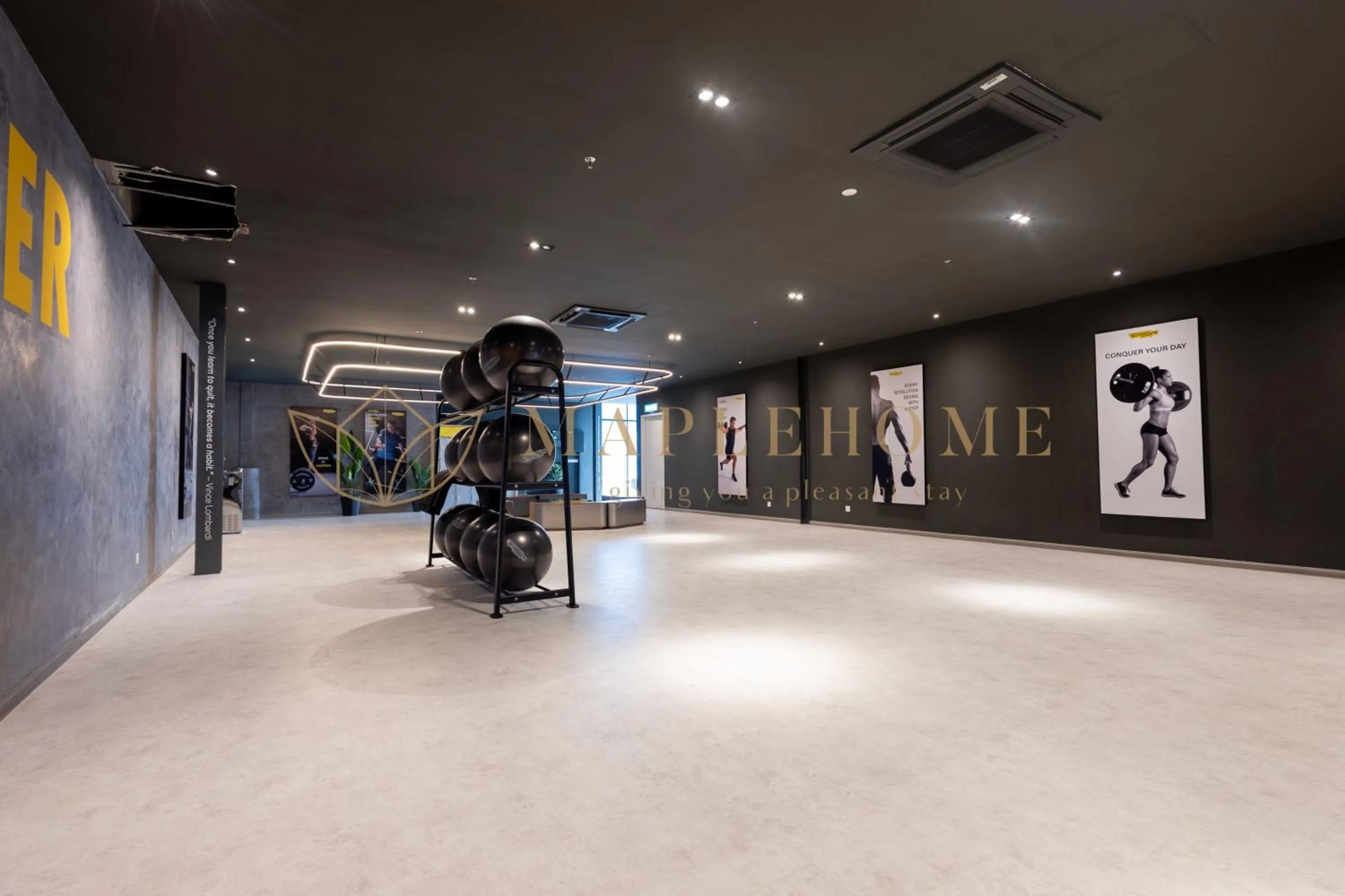 Fitness centre/facilities in Sunsuria Forum Premier Suites Setia Alam