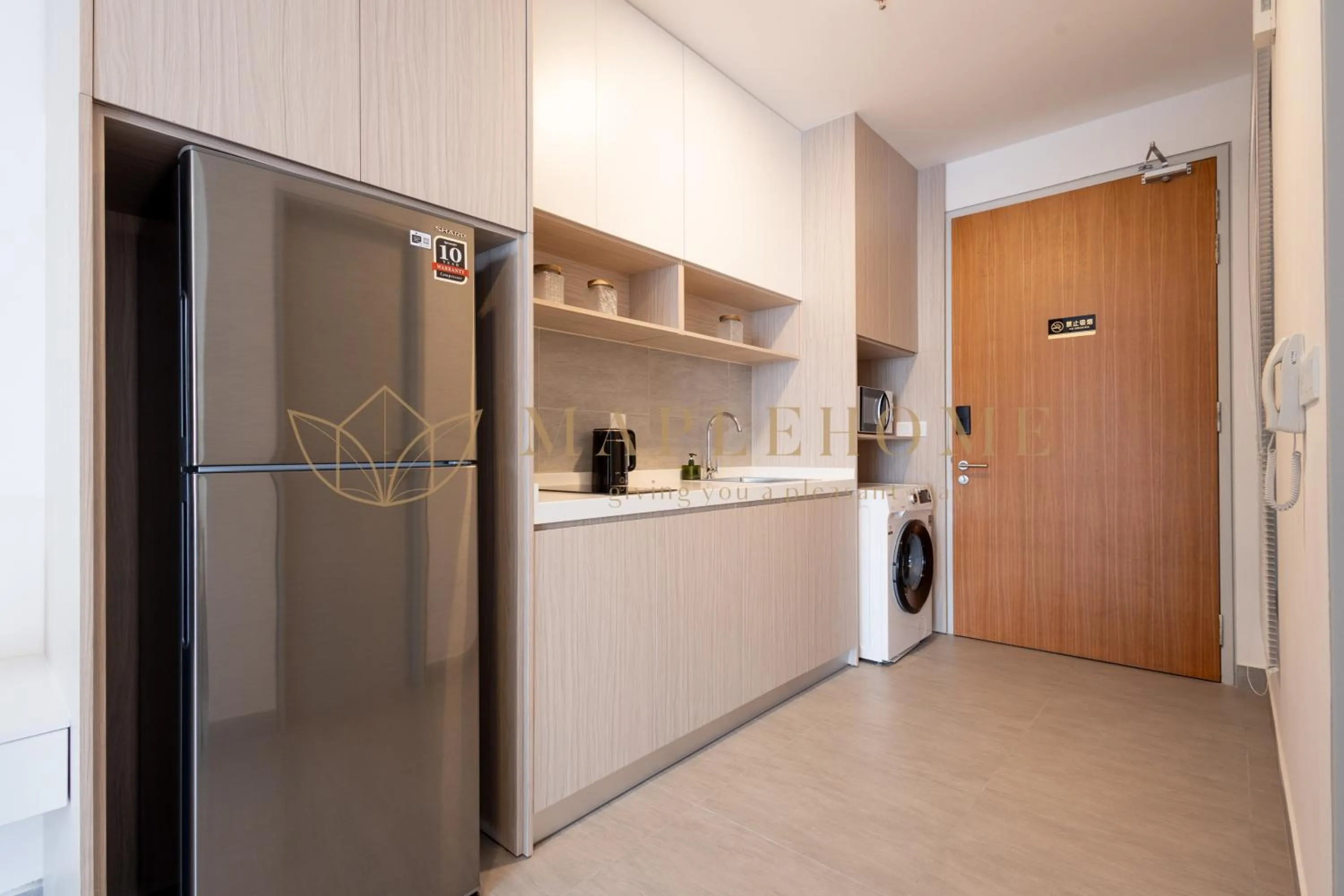 Kitchen or kitchenette in Sunsuria Forum Premier Suites Setia Alam