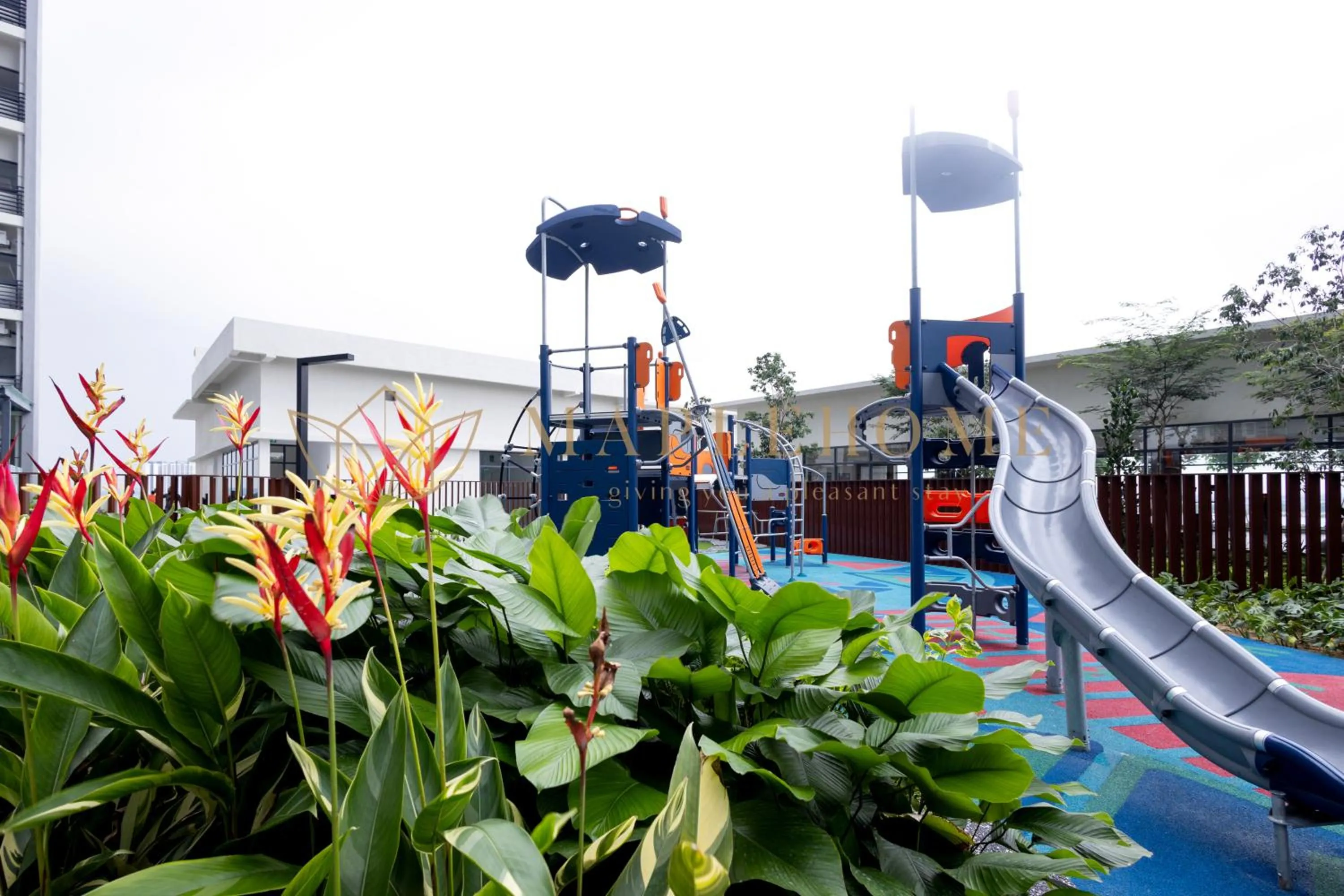 Children play ground in Sunsuria Forum Premier Suites Setia Alam