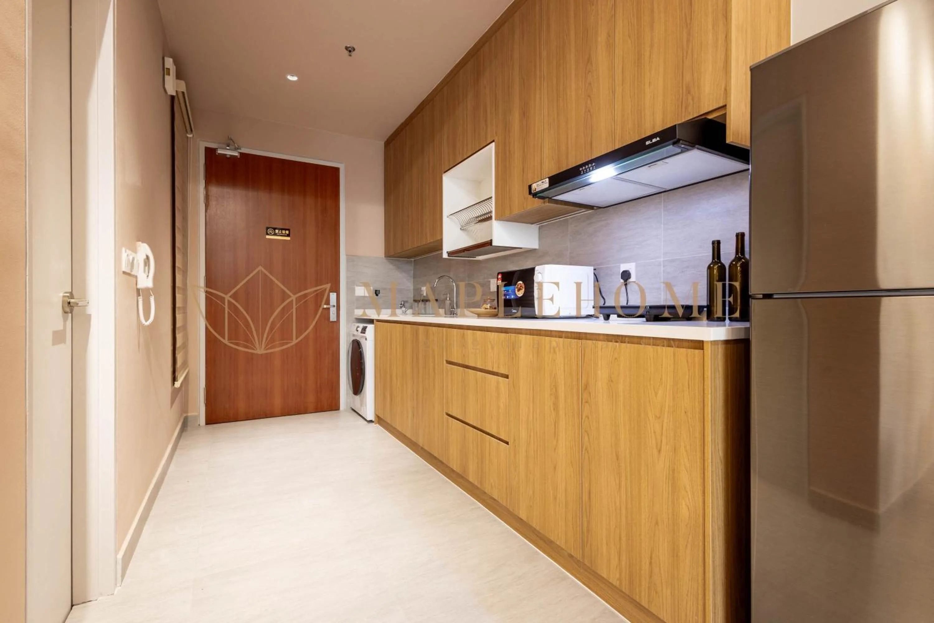 Kitchen or kitchenette in Sunsuria Forum Premier Suites Setia Alam