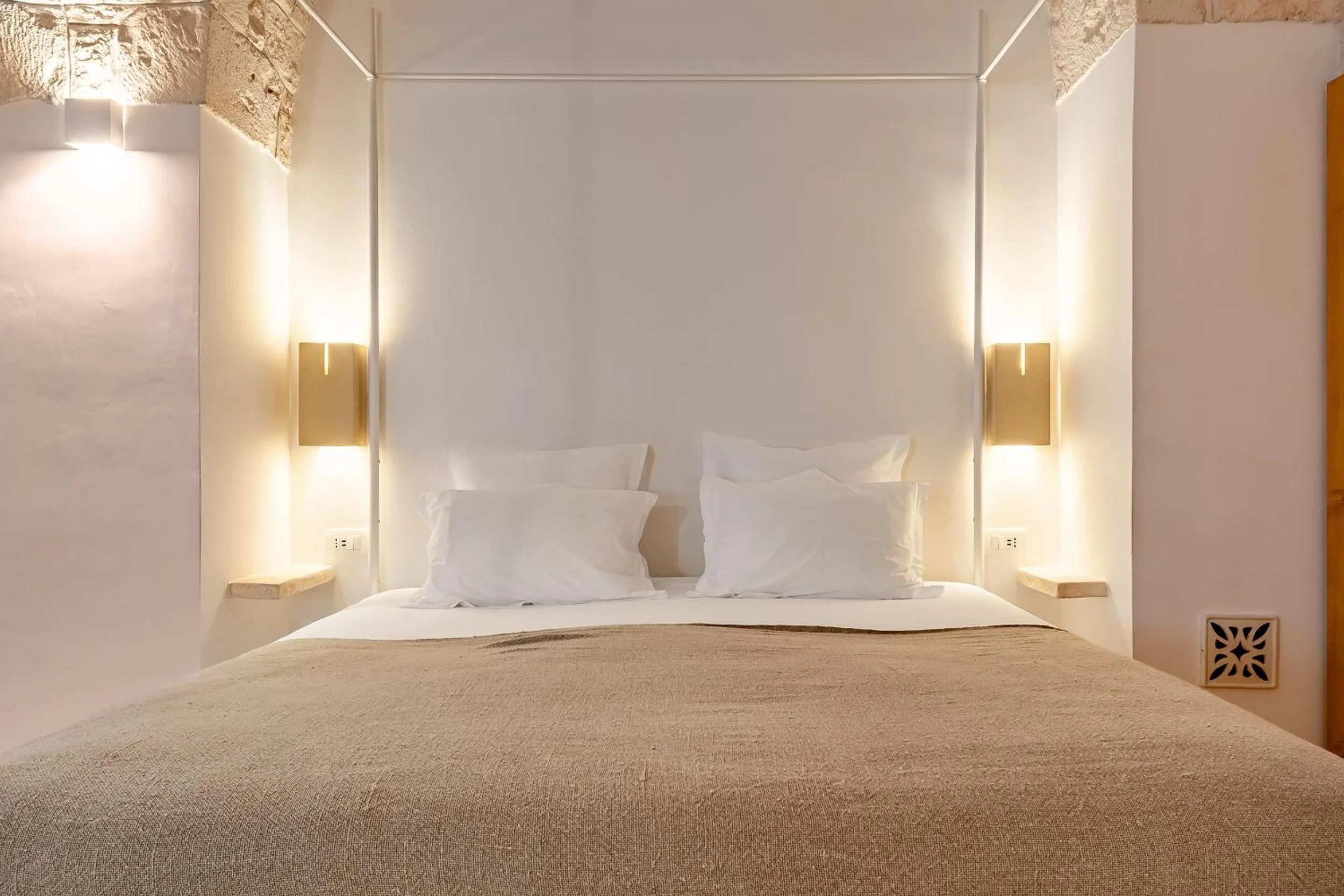 Bed in Masseria Valentina