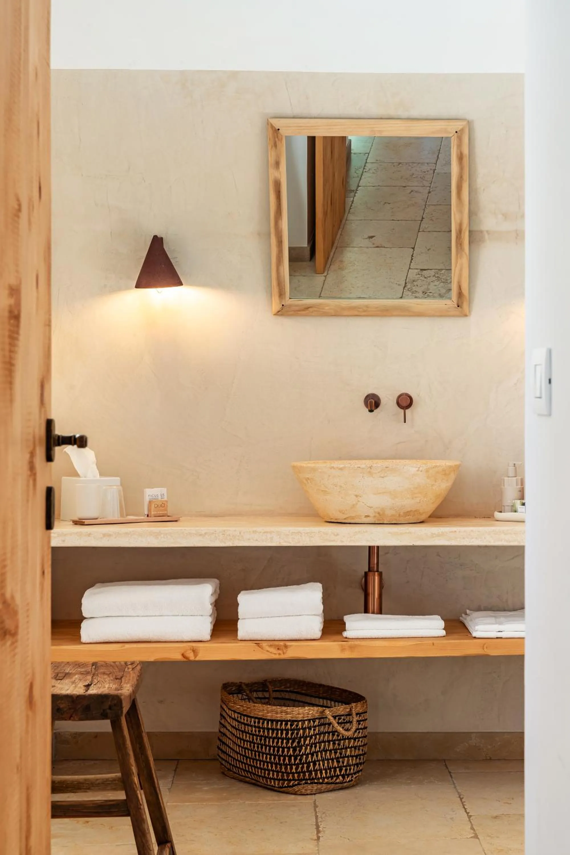 Bathroom in Masseria Valentina