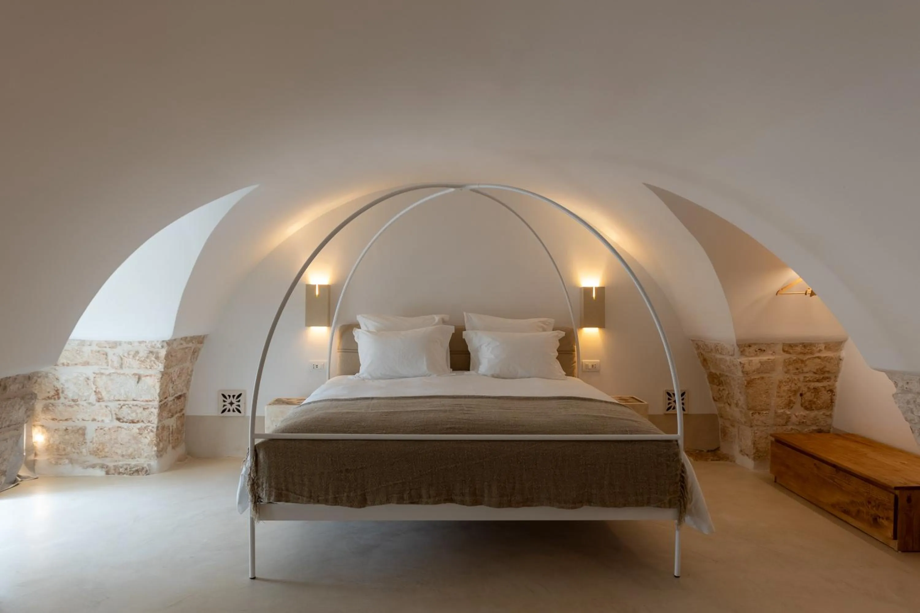 Bedroom, Bed in Masseria Valentina