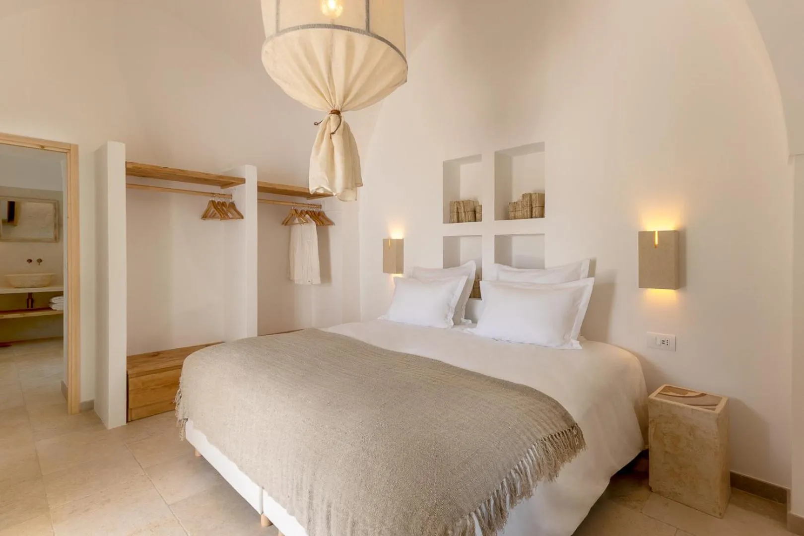 Bedroom, Bed in Masseria Valentina