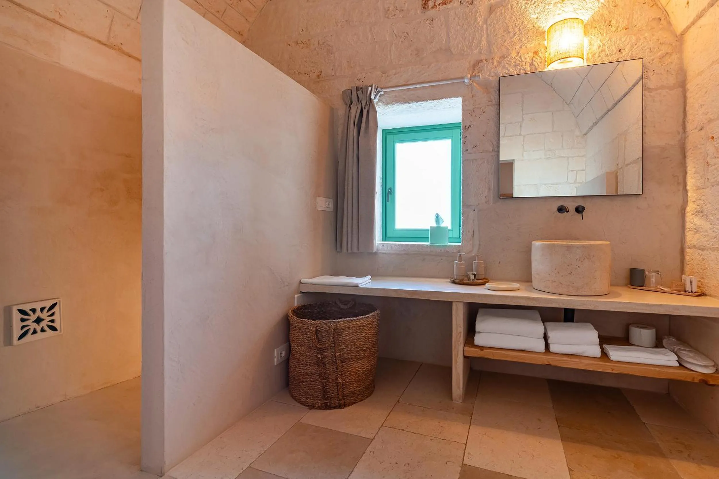 Bathroom in Masseria Valentina