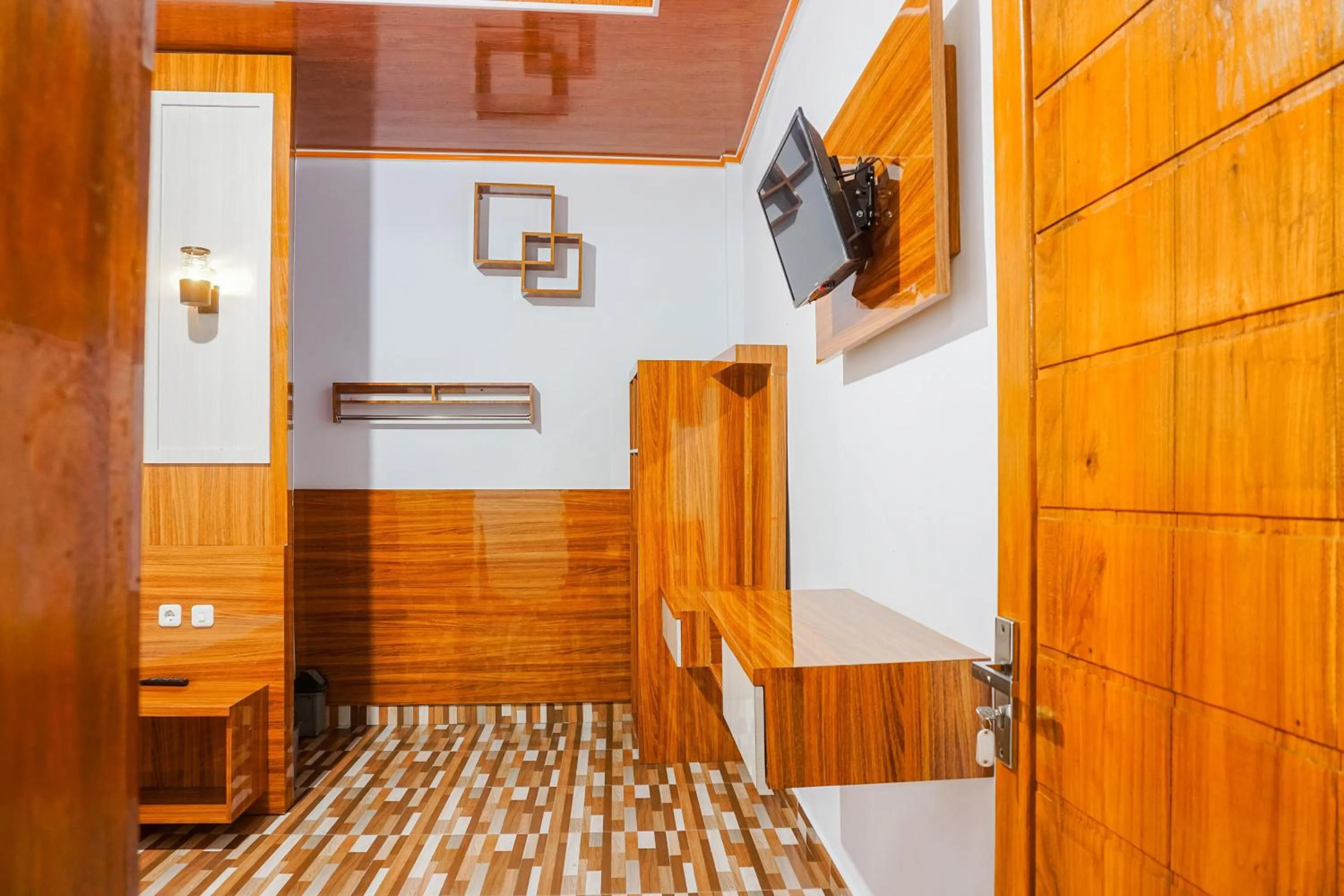 Bedroom in Hotel O Atifah Homes