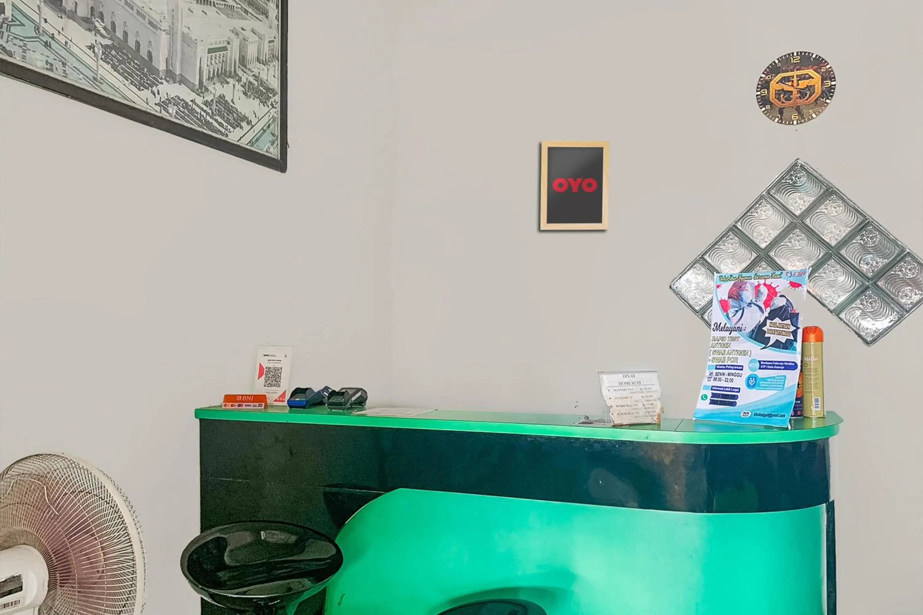 Lobby or reception in Hotel O Atifah Homes