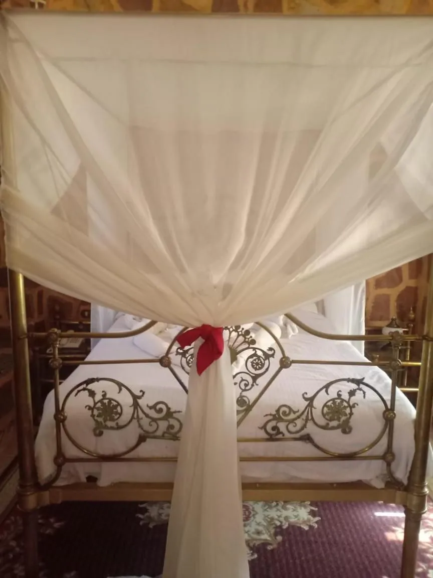 Bed in Rohanou Beach Resort