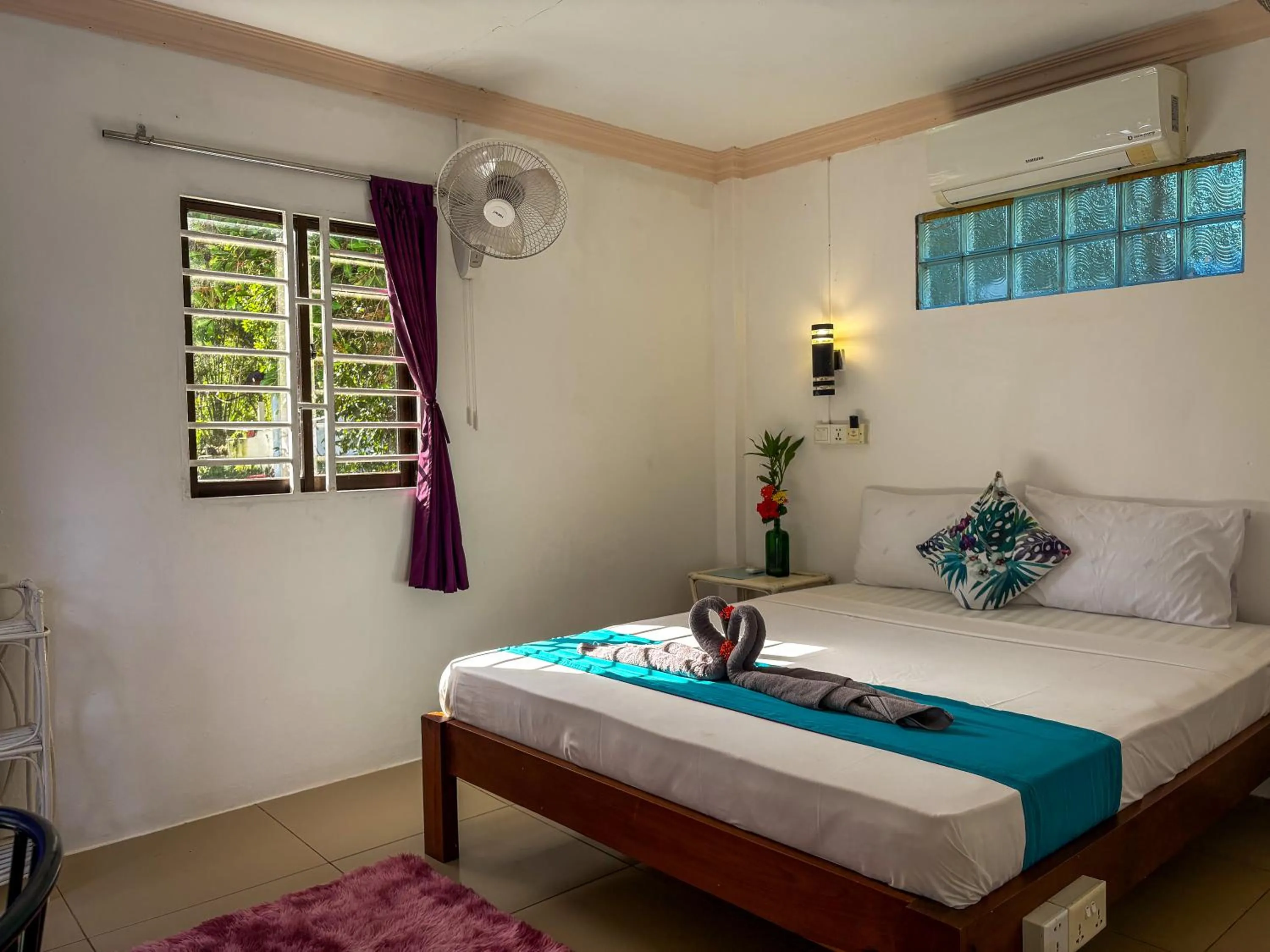Bedroom, Bed in Bohemiaz Resort and Spa Kampot