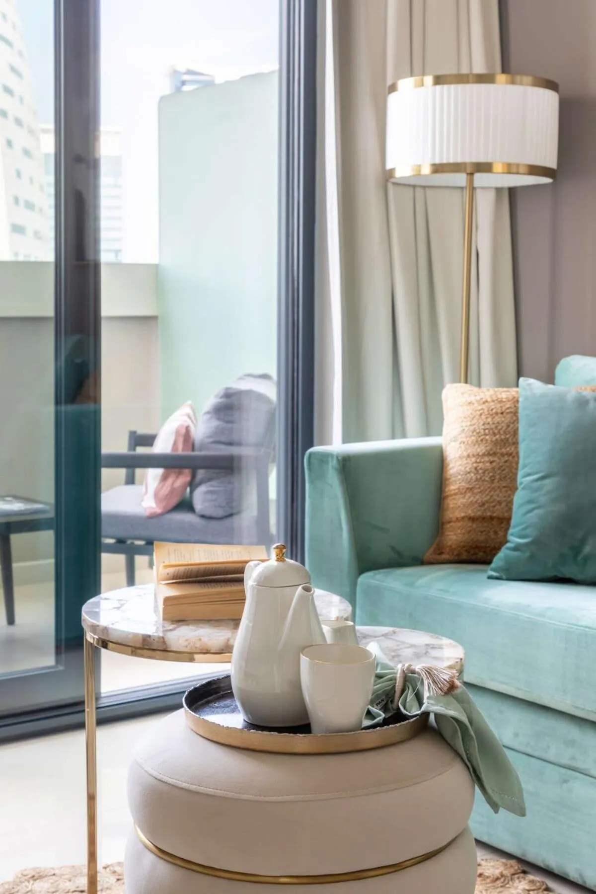 Seating area in Frank Porter - Zada Tower