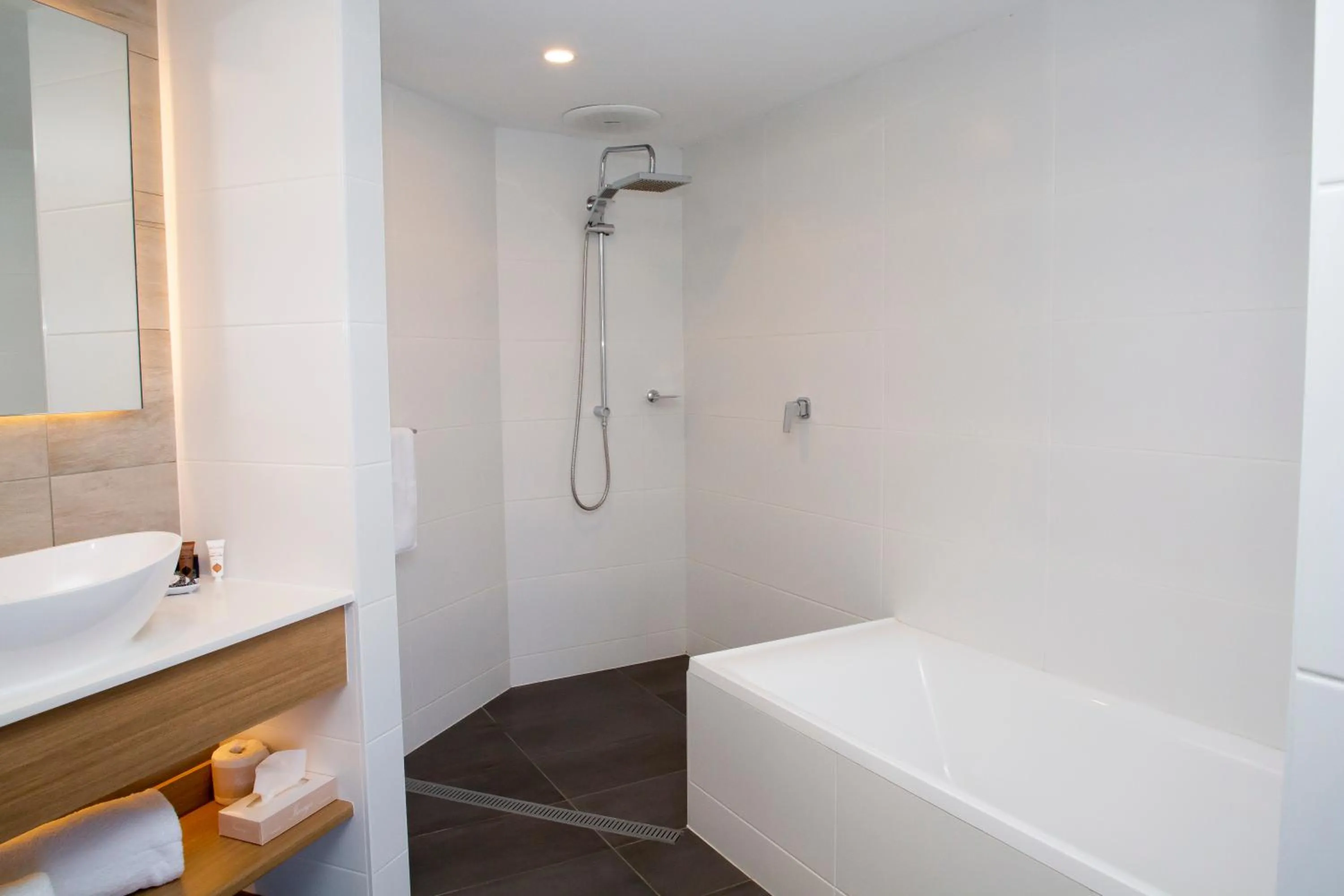 Bathroom in The Esplanade Motel