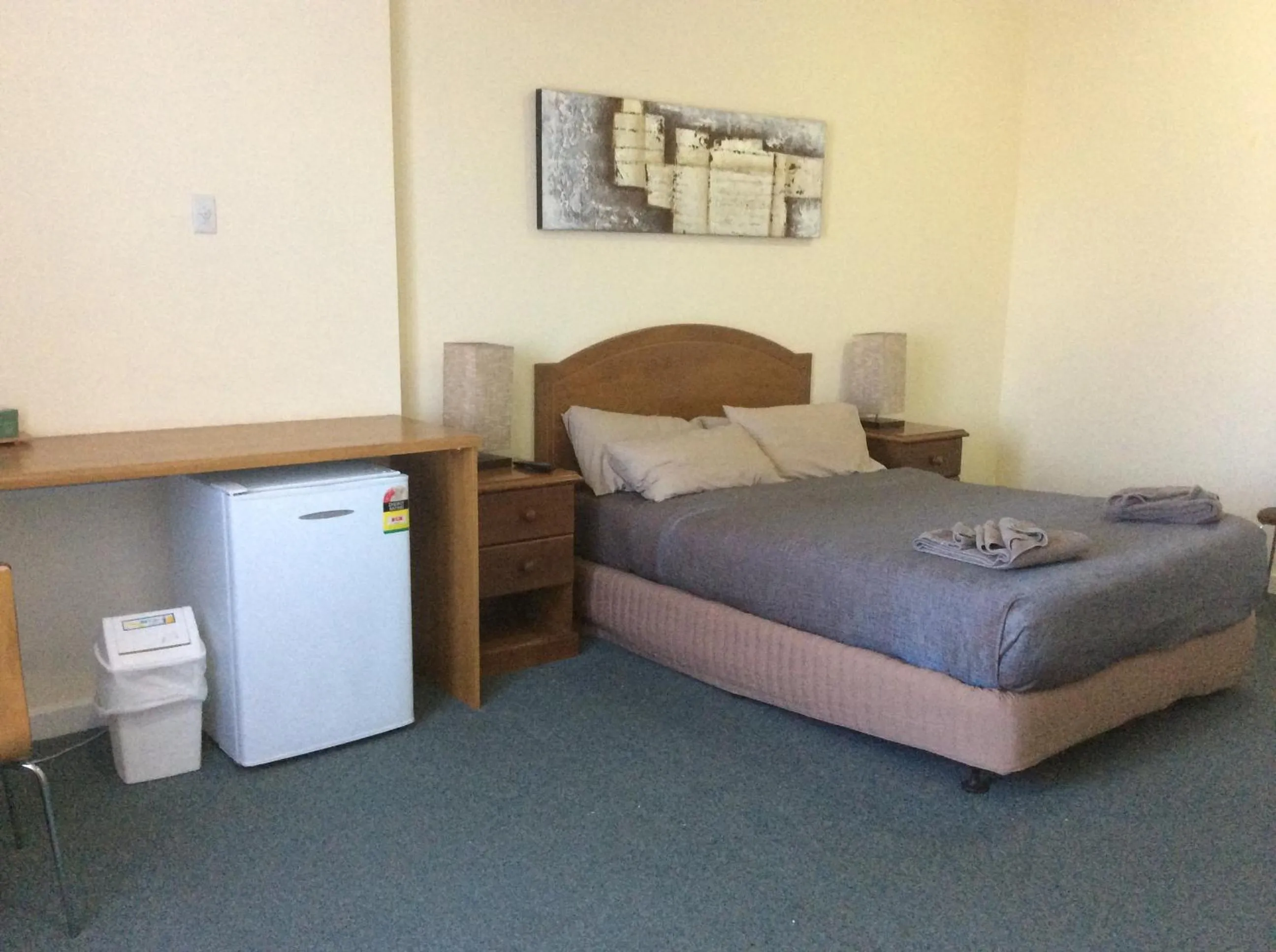 Bed in New Whyalla Hotel