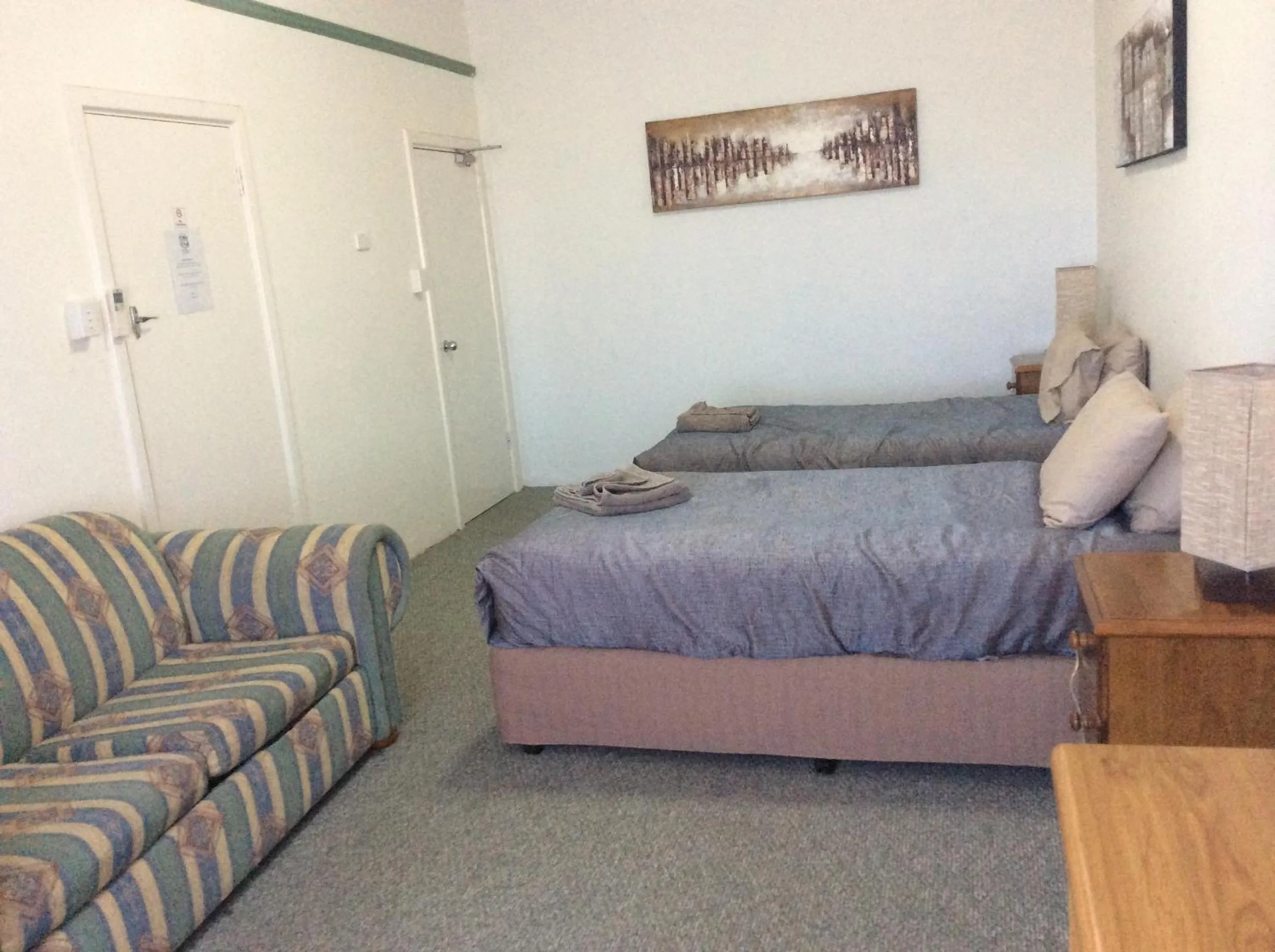 Bed in New Whyalla Hotel