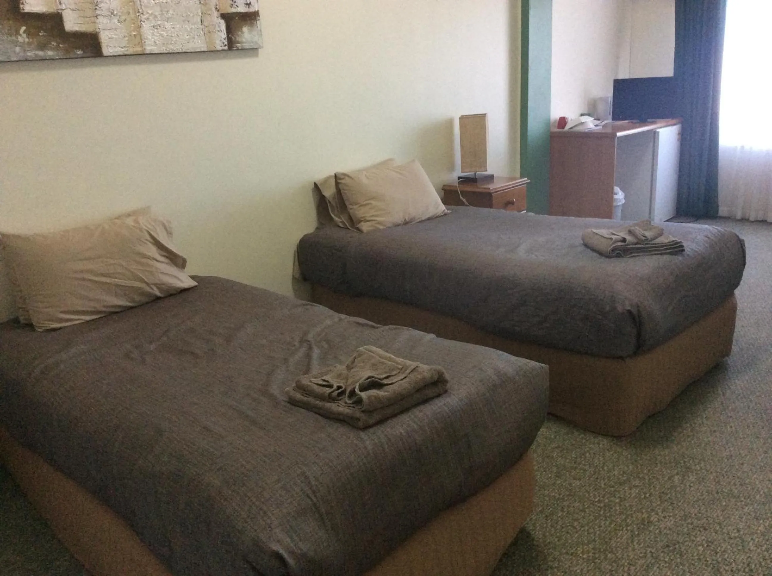 Bed in New Whyalla Hotel