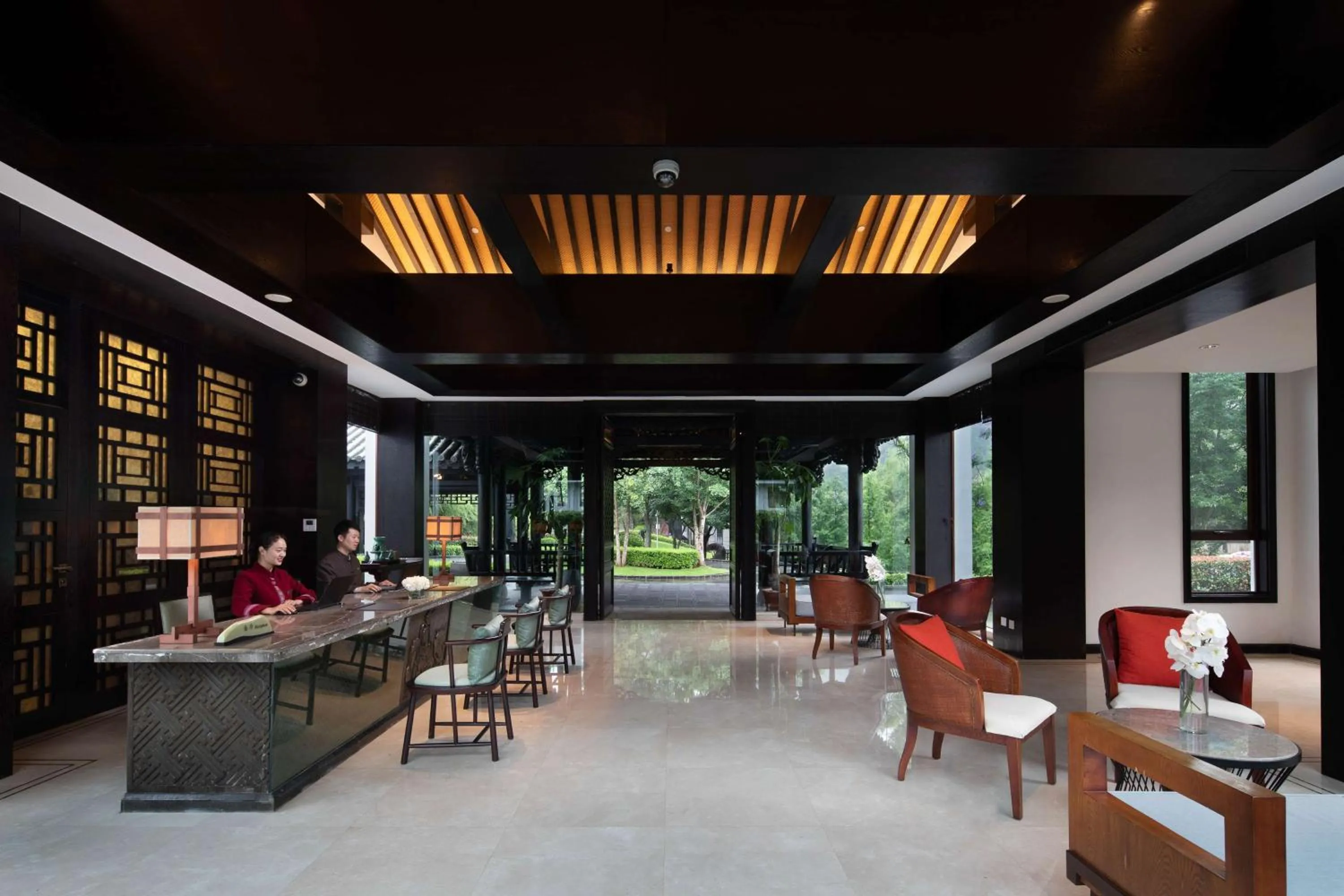 Lobby or reception in Banyan Tree Tengchong