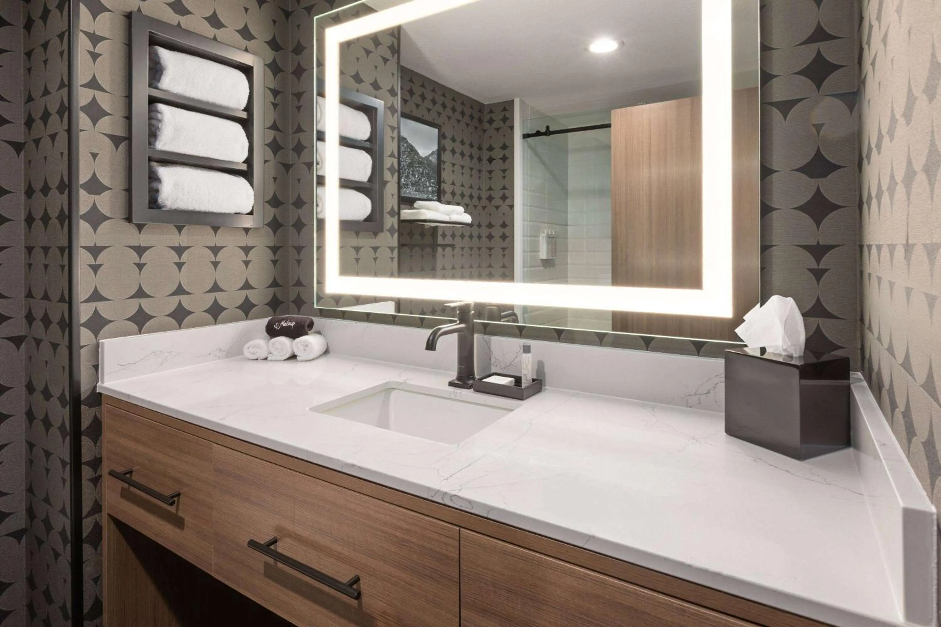 Bathroom in Riverbend Hotel and Suites, Trademark Collection by Wyndham