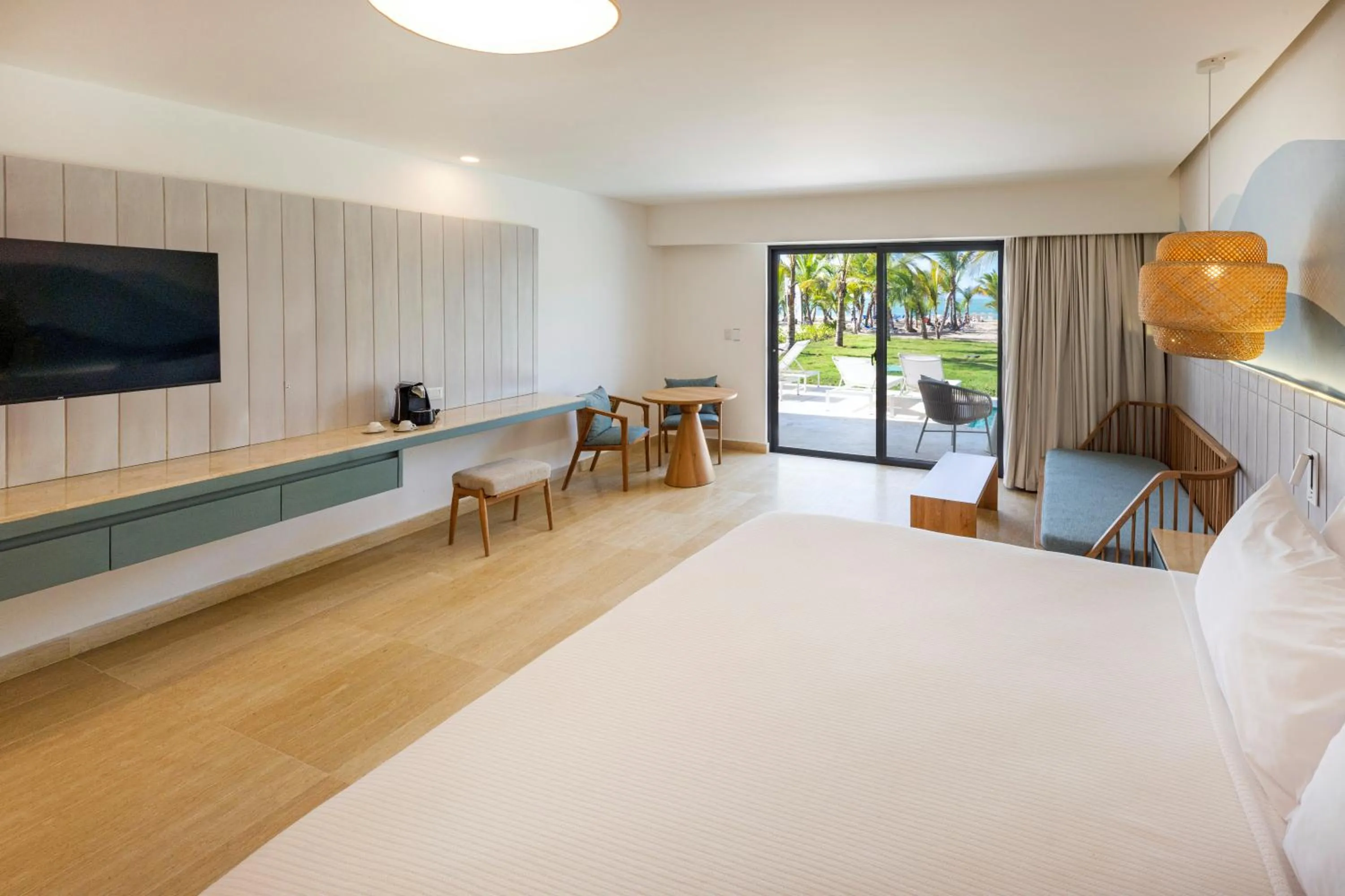 Bedroom, Bed in Viva Miches by Wyndham, a Trademark All Inclusive Resort