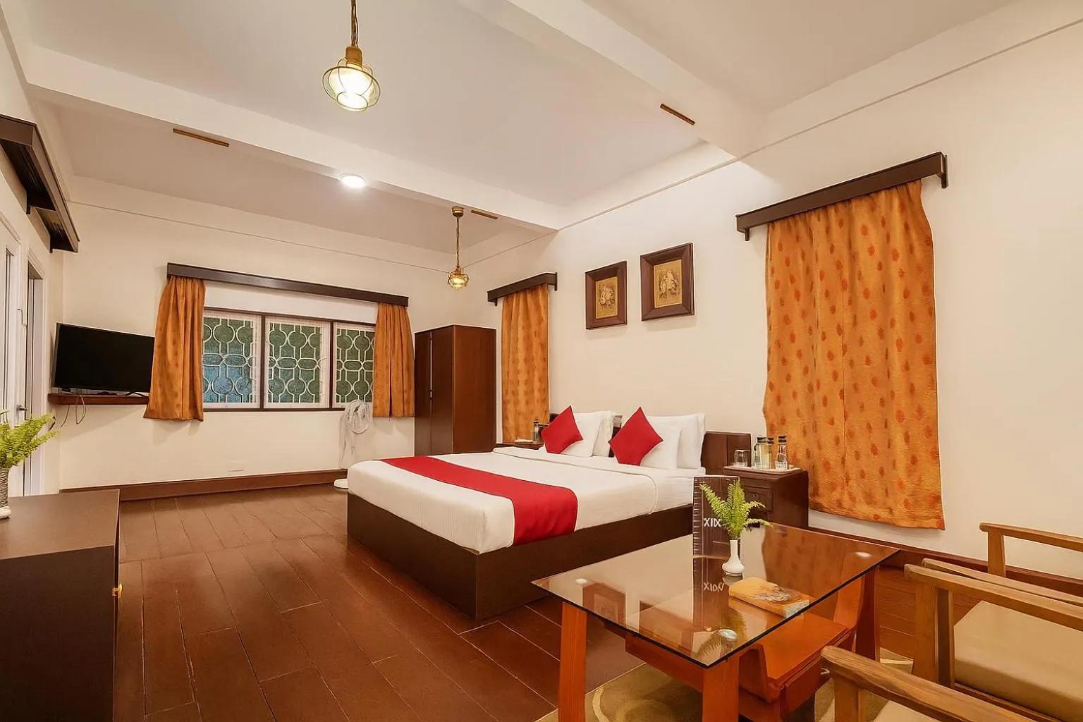 Bedroom, Bed in Central Gleneagles Heritage Resort Former Bungalow of Ex-TATA Chairman Russi Mody The Mall Road Darjeeling