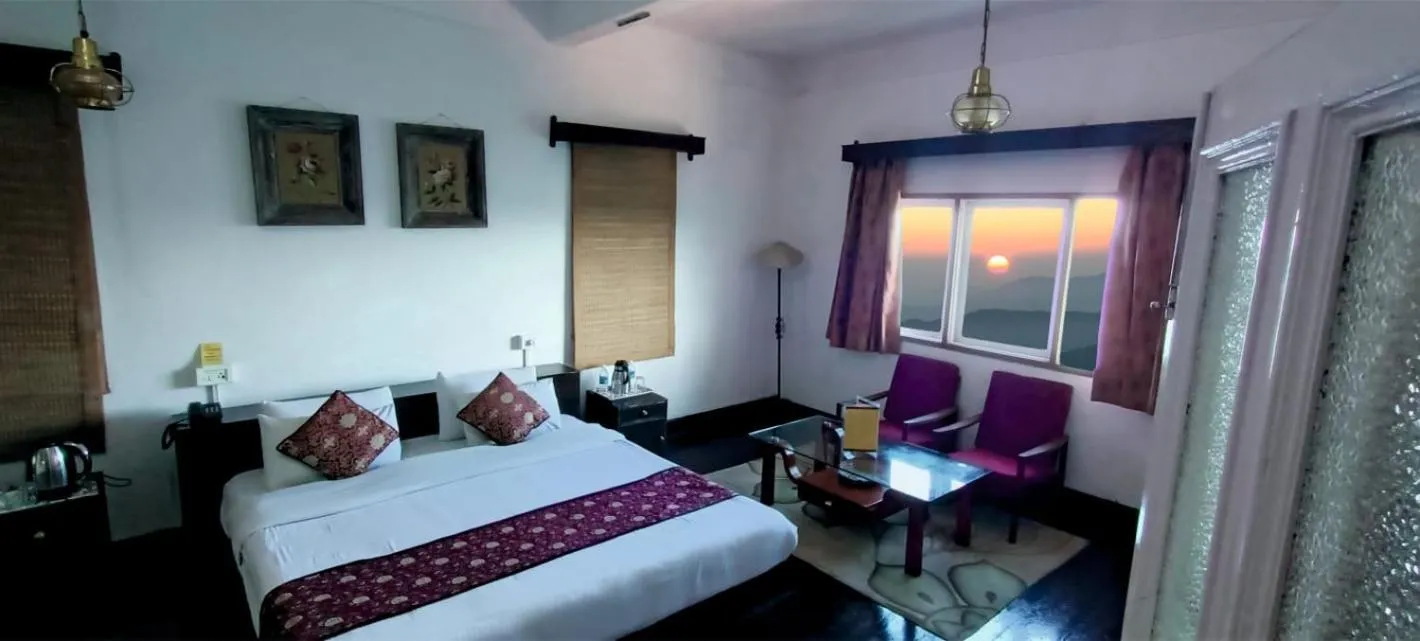 Photo of the whole room, Bed in Central Gleneagles Heritage Resort Former Bungalow of Ex-TATA Chairman Russi Mody The Mall Road Darjeeling