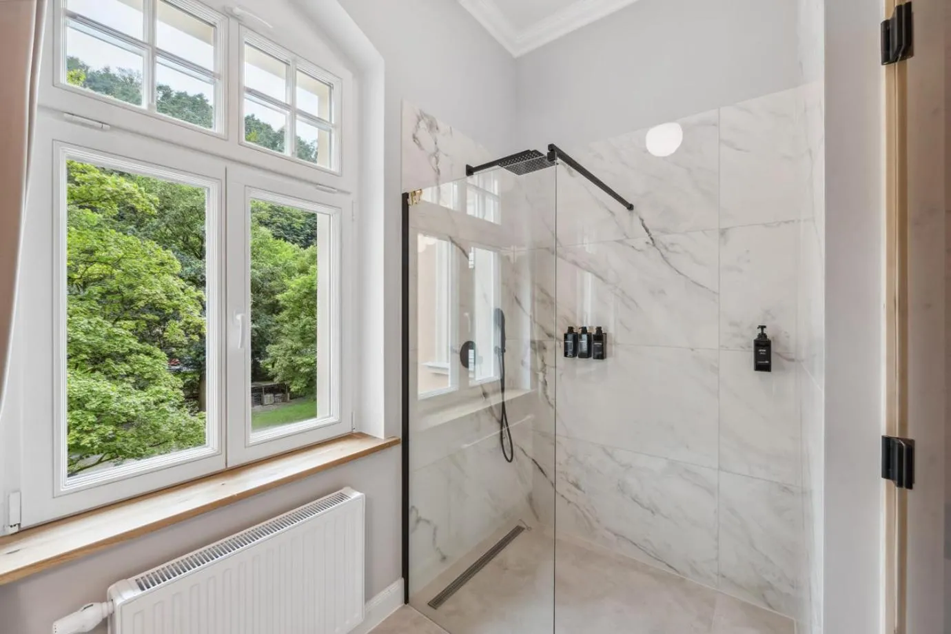 Shower in Residenz Hugo