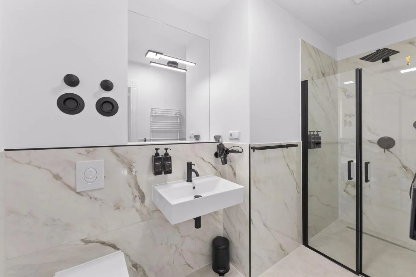 Shower in Residenz Hugo