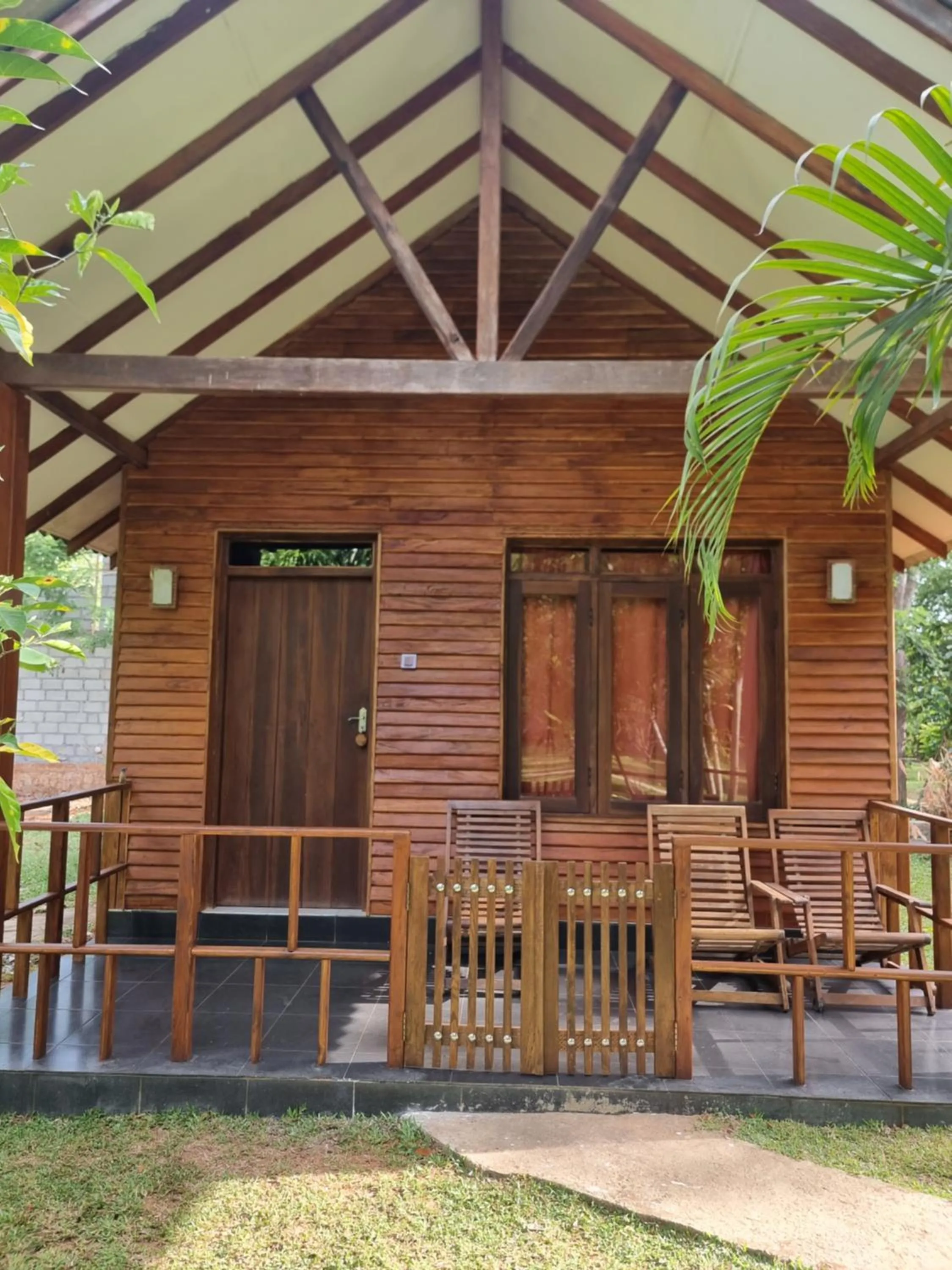 Patio in Liyon Rest sigiriya