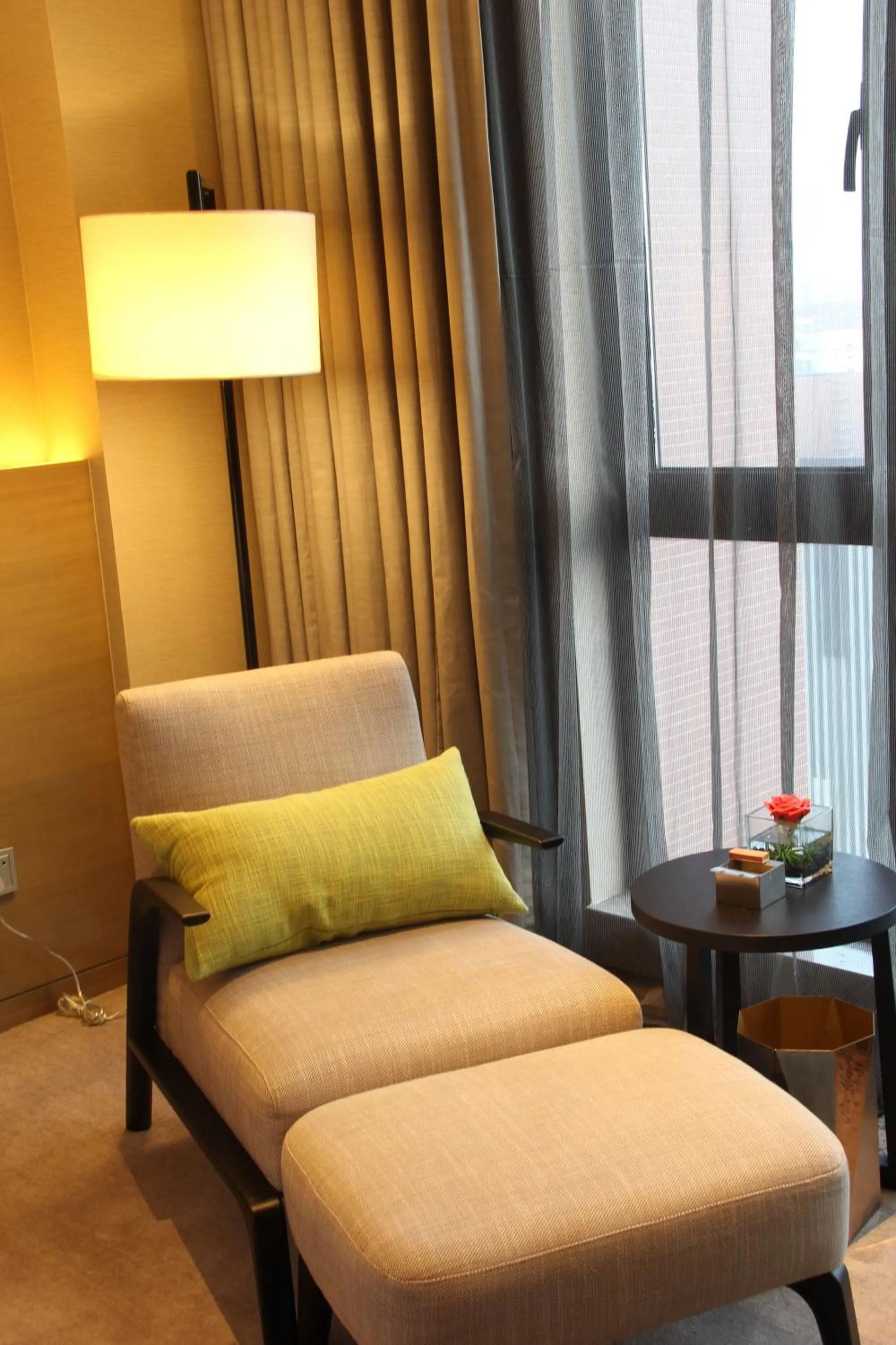 Decorative detail in Wyndham JinJiang Hotel