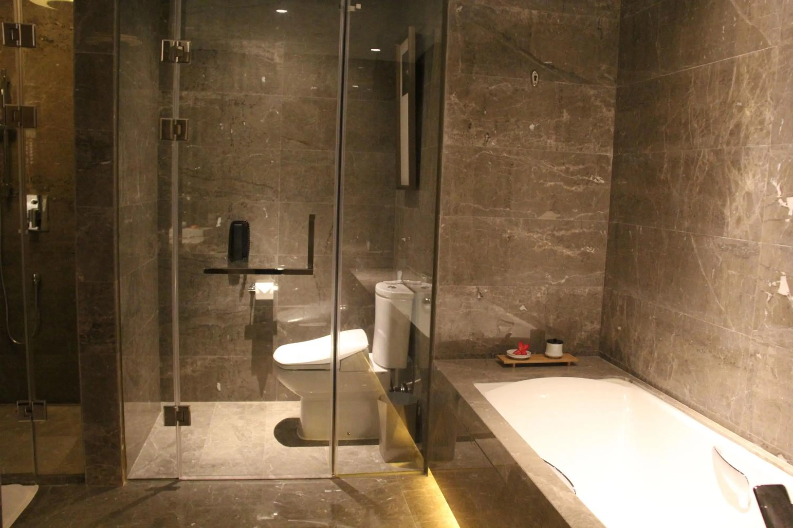 Bathroom in Wyndham JinJiang Hotel