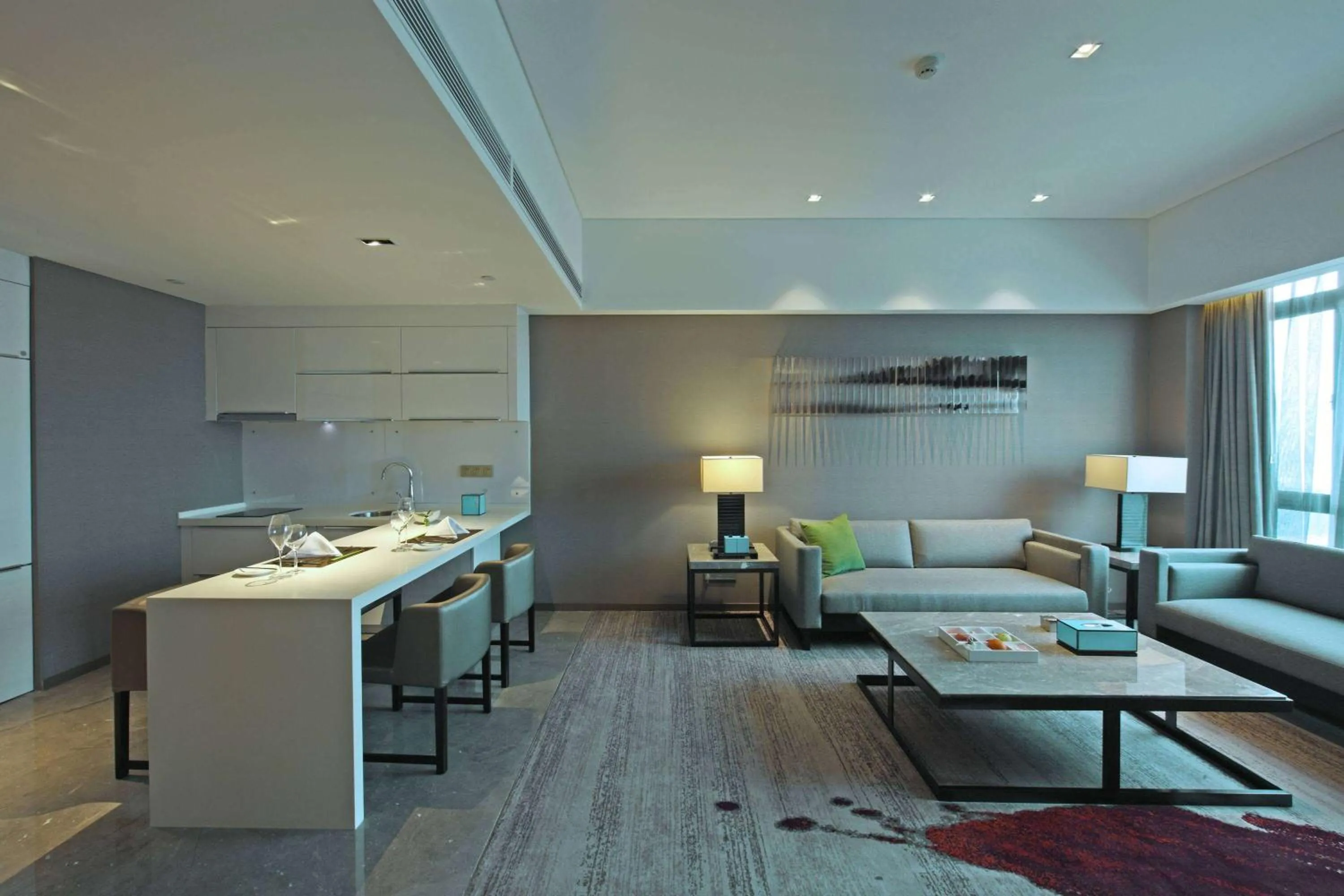 Photo of the whole room in Wyndham JinJiang Hotel