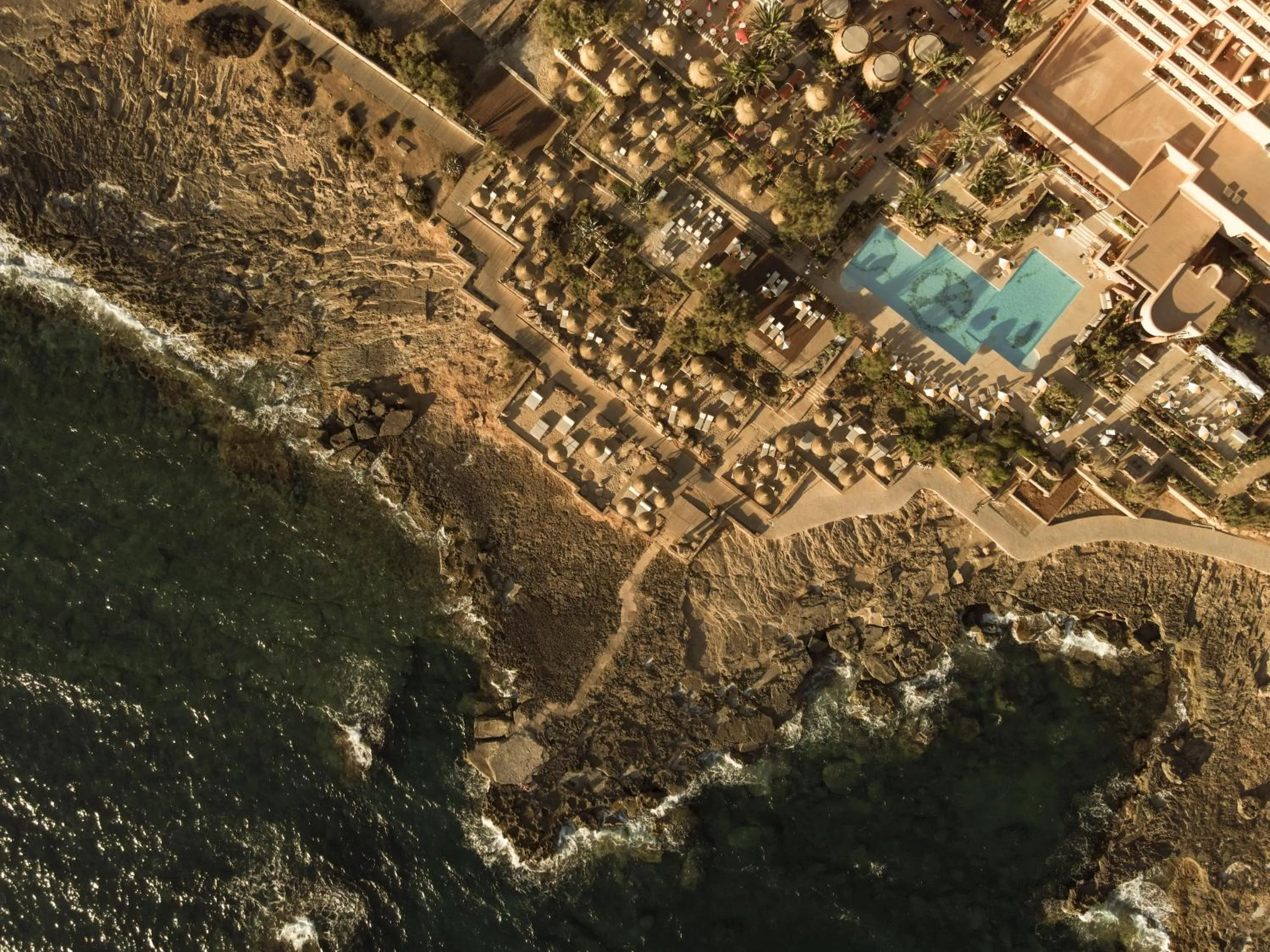 Bird's eye view in Bikini Island & Mountain Hotel Es Trenc -Adults only-