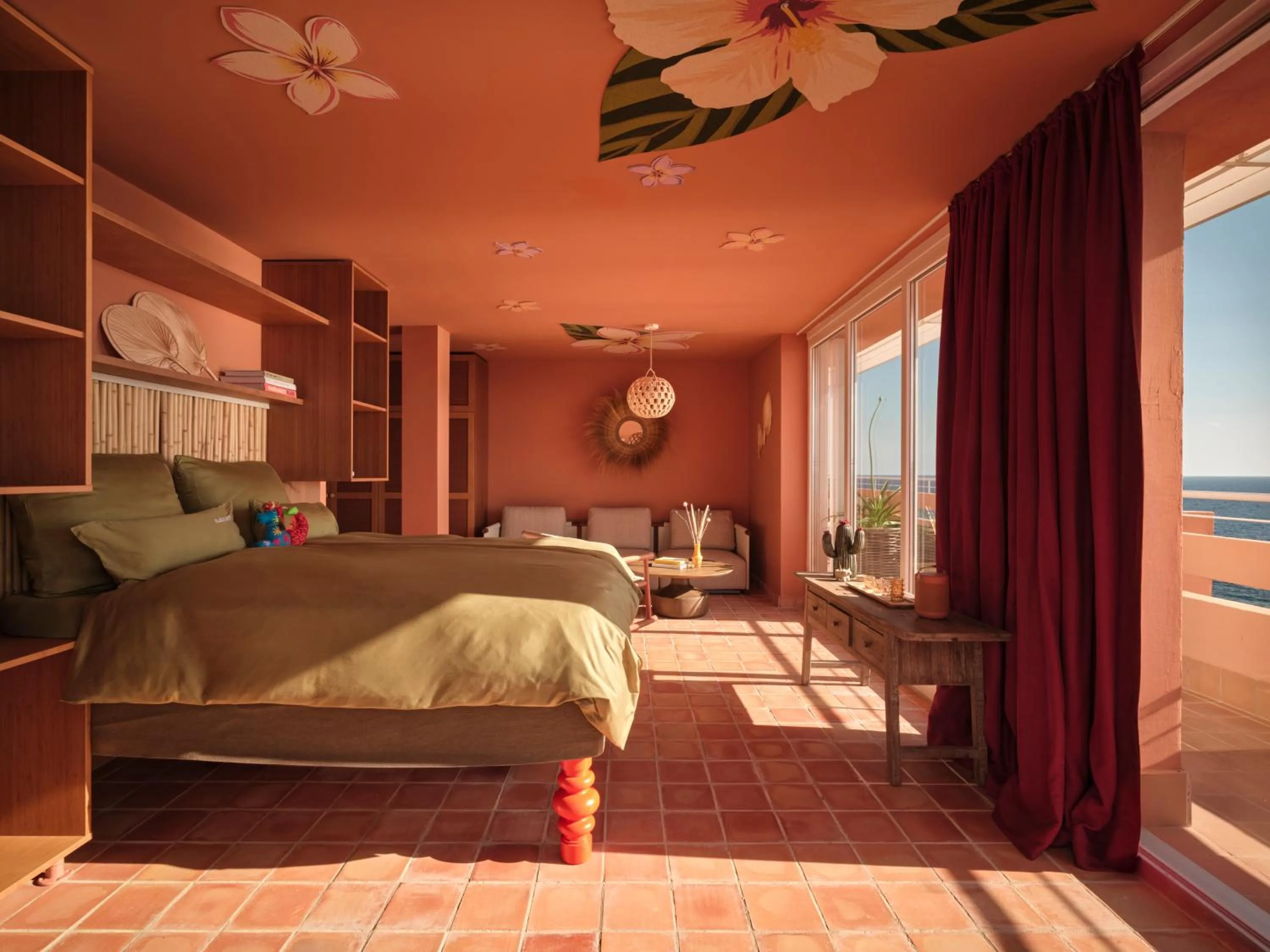 Bed in Bikini Island & Mountain Hotel Es Trenc -Adults only-