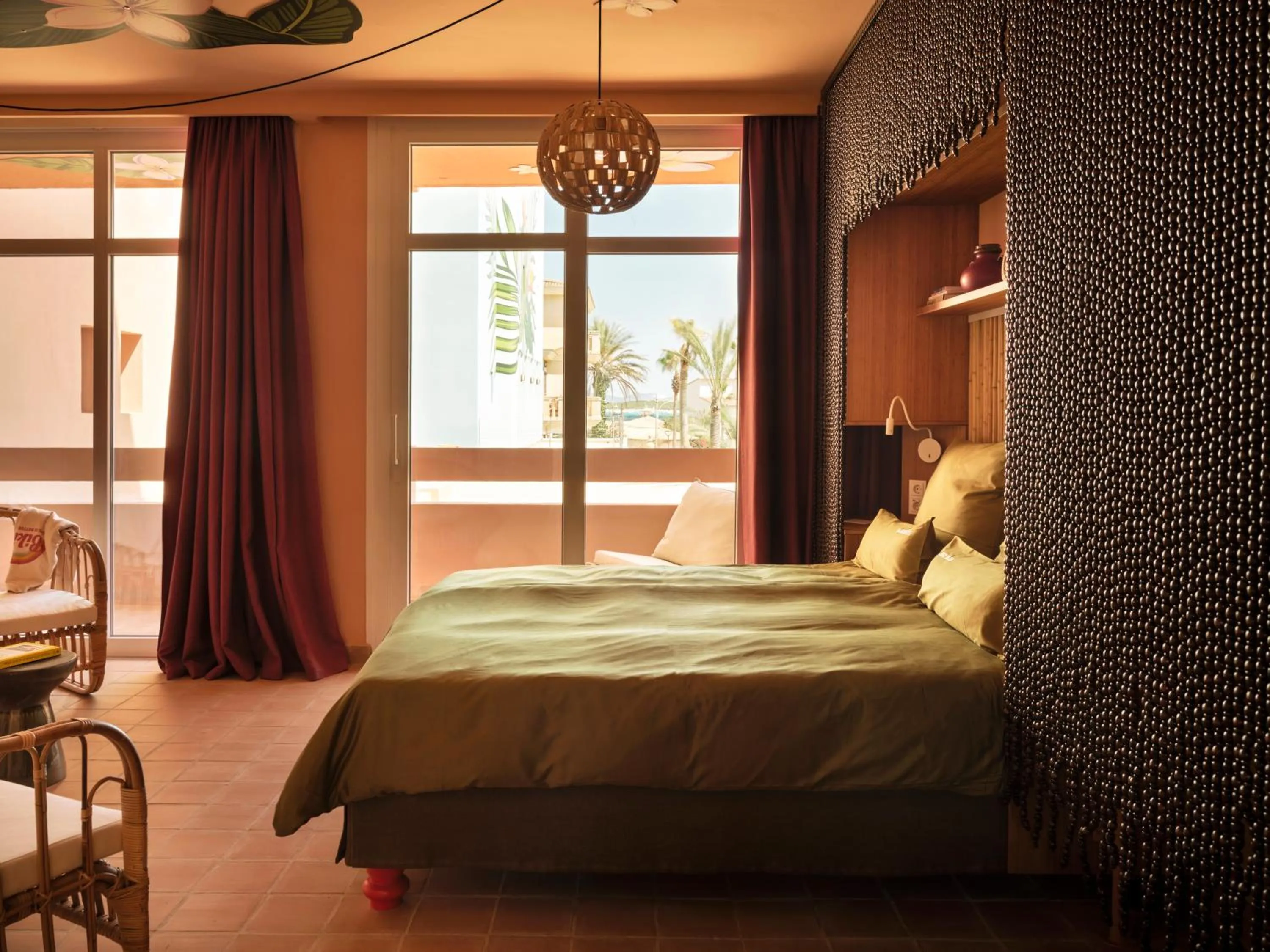 Bed in Bikini Island & Mountain Hotel Es Trenc -Adults only-