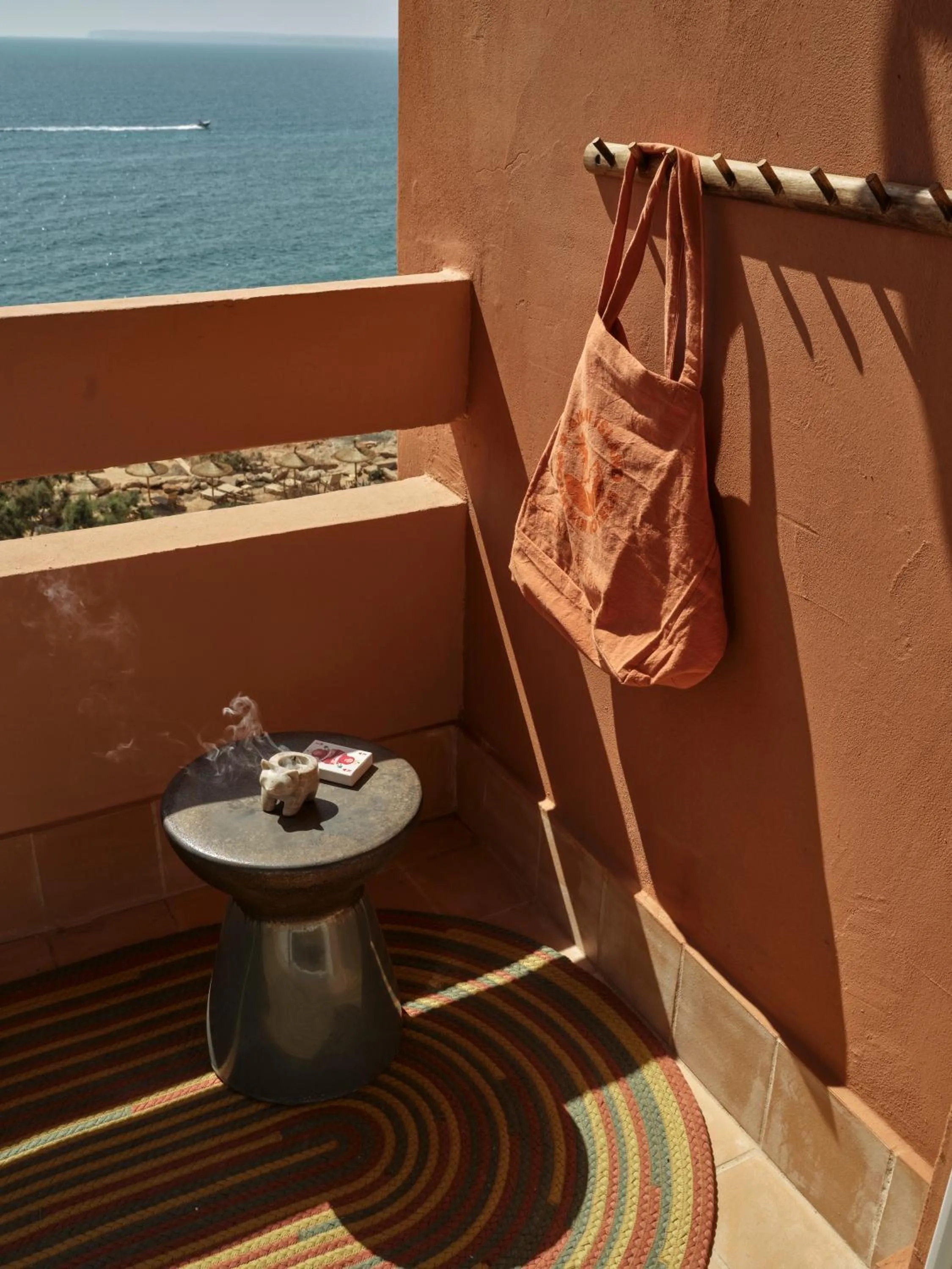 Balcony/Terrace in Bikini Island & Mountain Hotel Es Trenc -Adults only-
