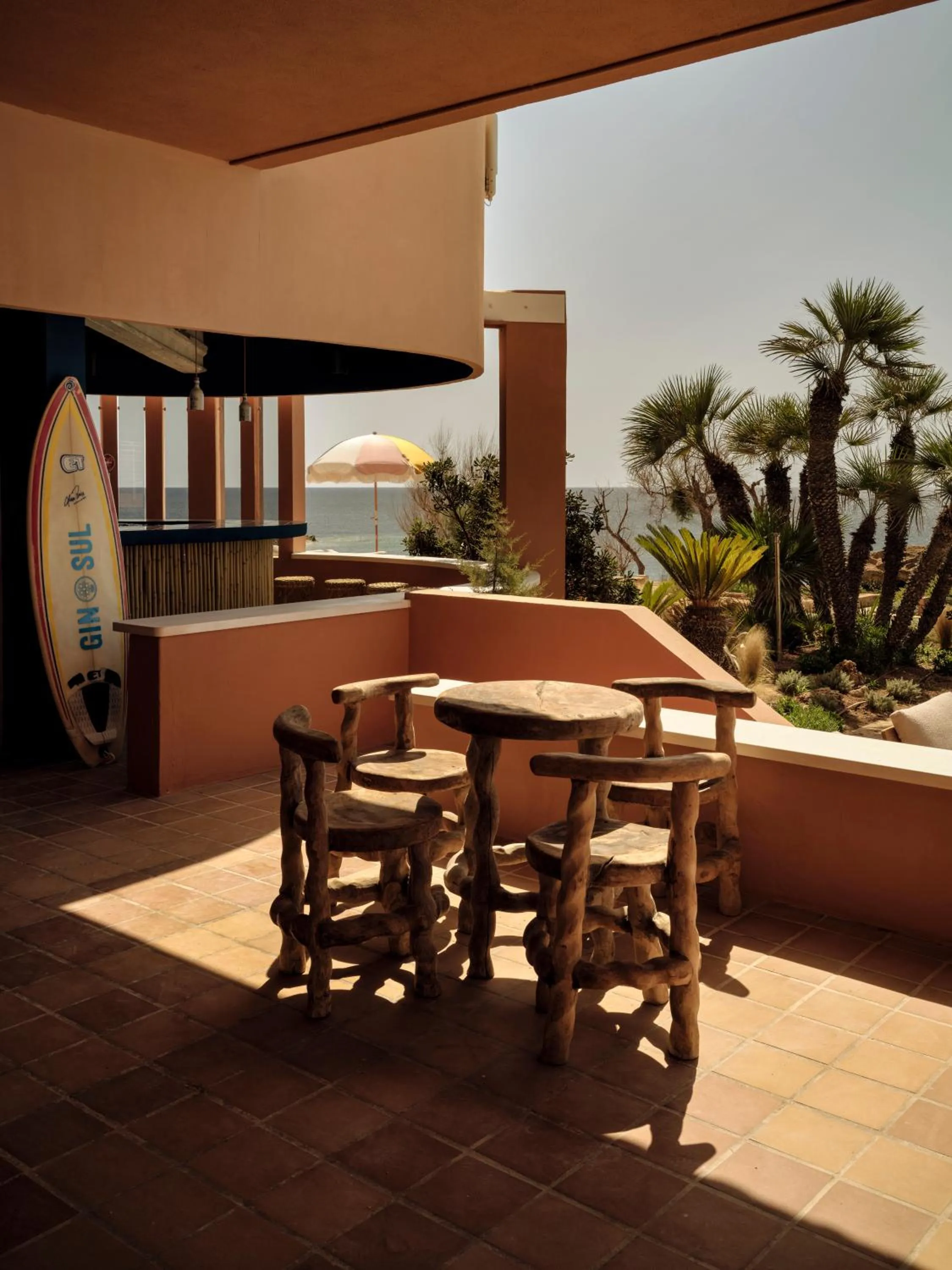 Balcony/Terrace in Bikini Island & Mountain Hotel Es Trenc -Adults only-
