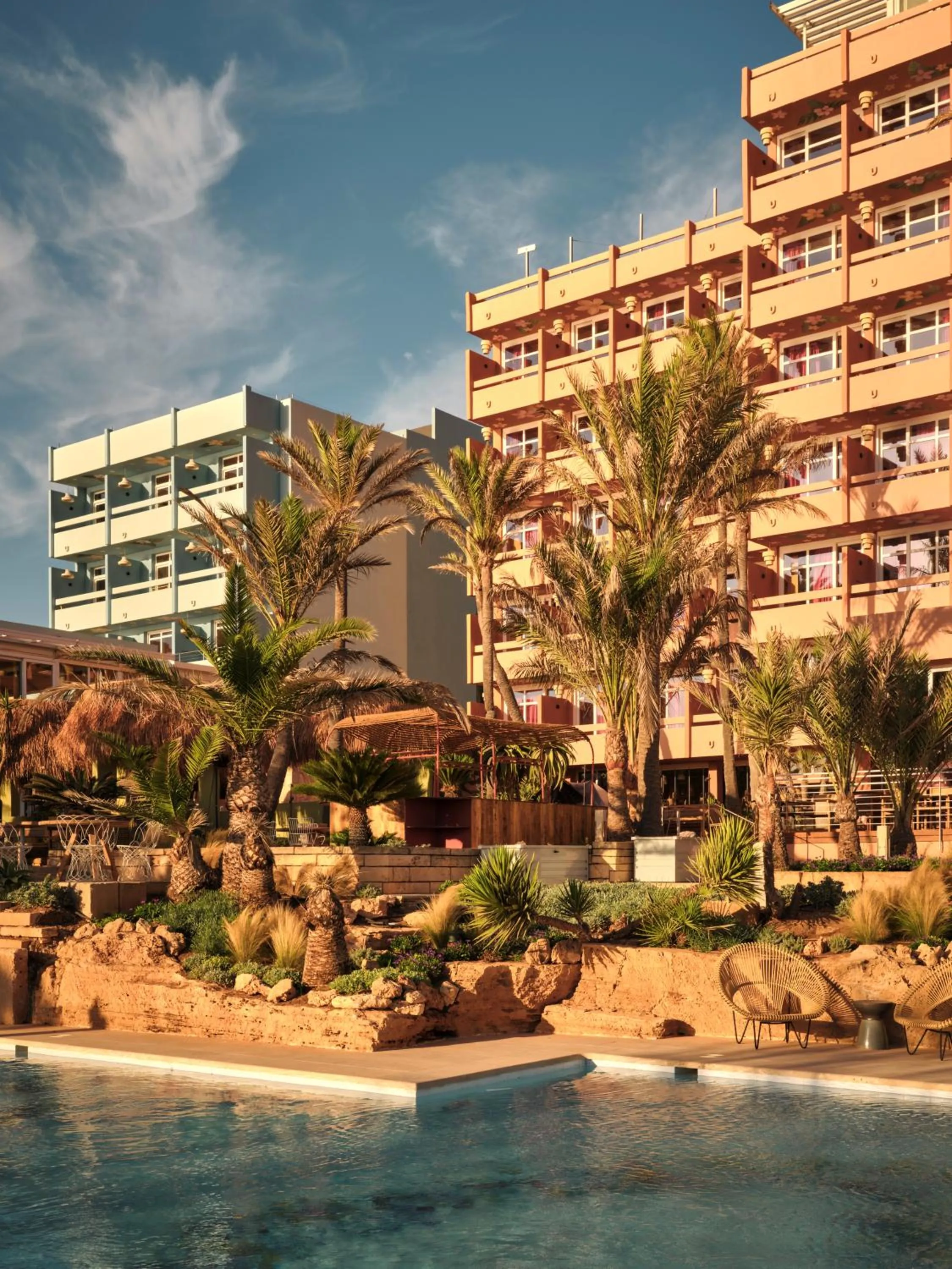 Property building in Bikini Island & Mountain Hotel Es Trenc -Adults only-