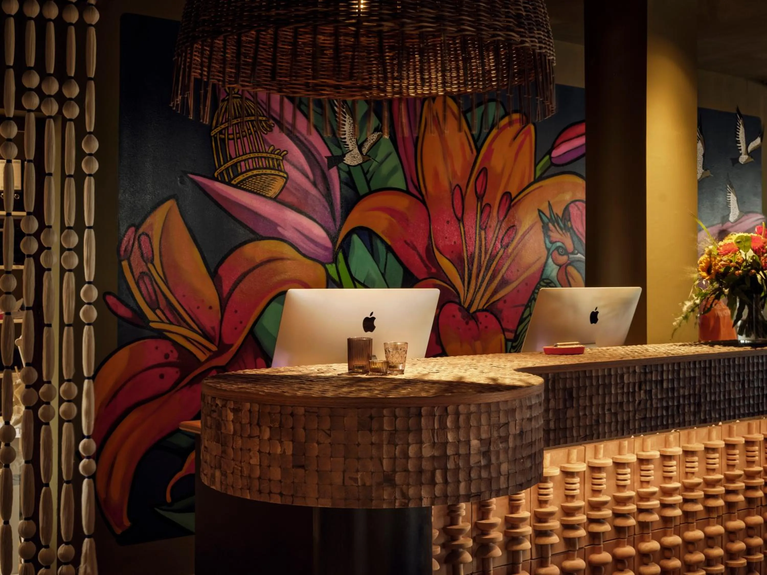 Lobby or reception in Bikini Island & Mountain Hotel Es Trenc -Adults only-