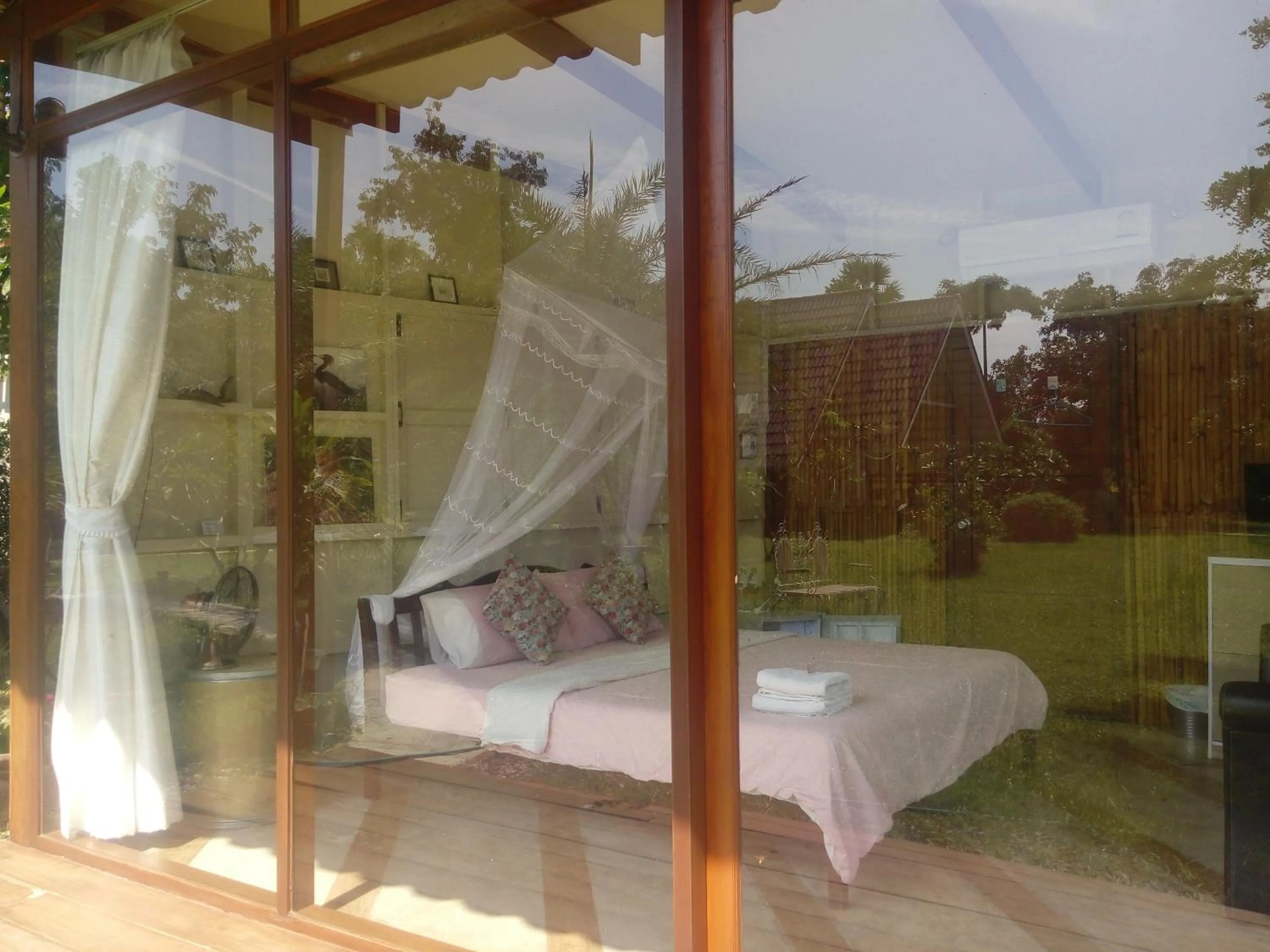 Bird's eye view, Bed in Ban Bang Home Resort