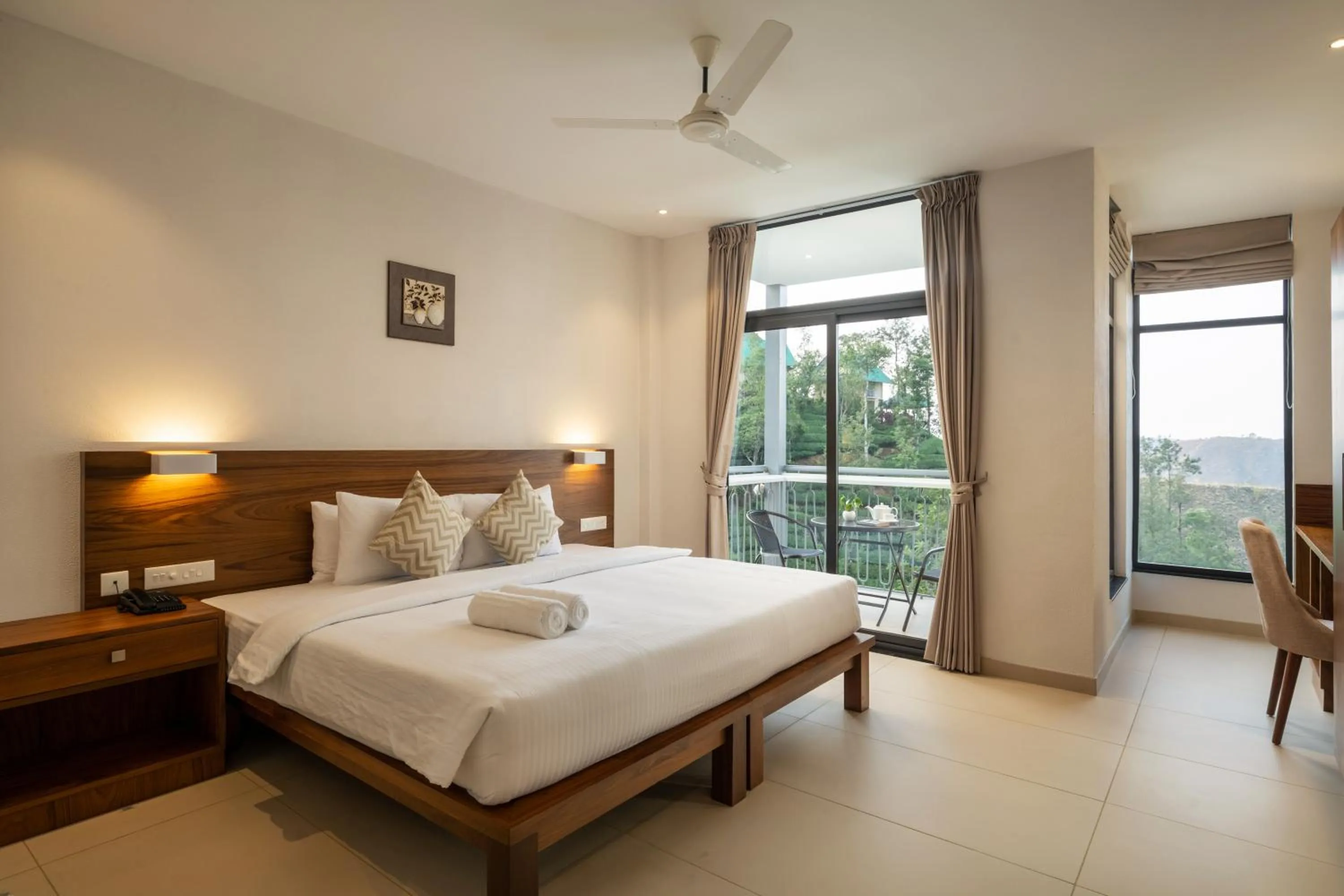 Bed in Winter Vale Green Stay Resorts