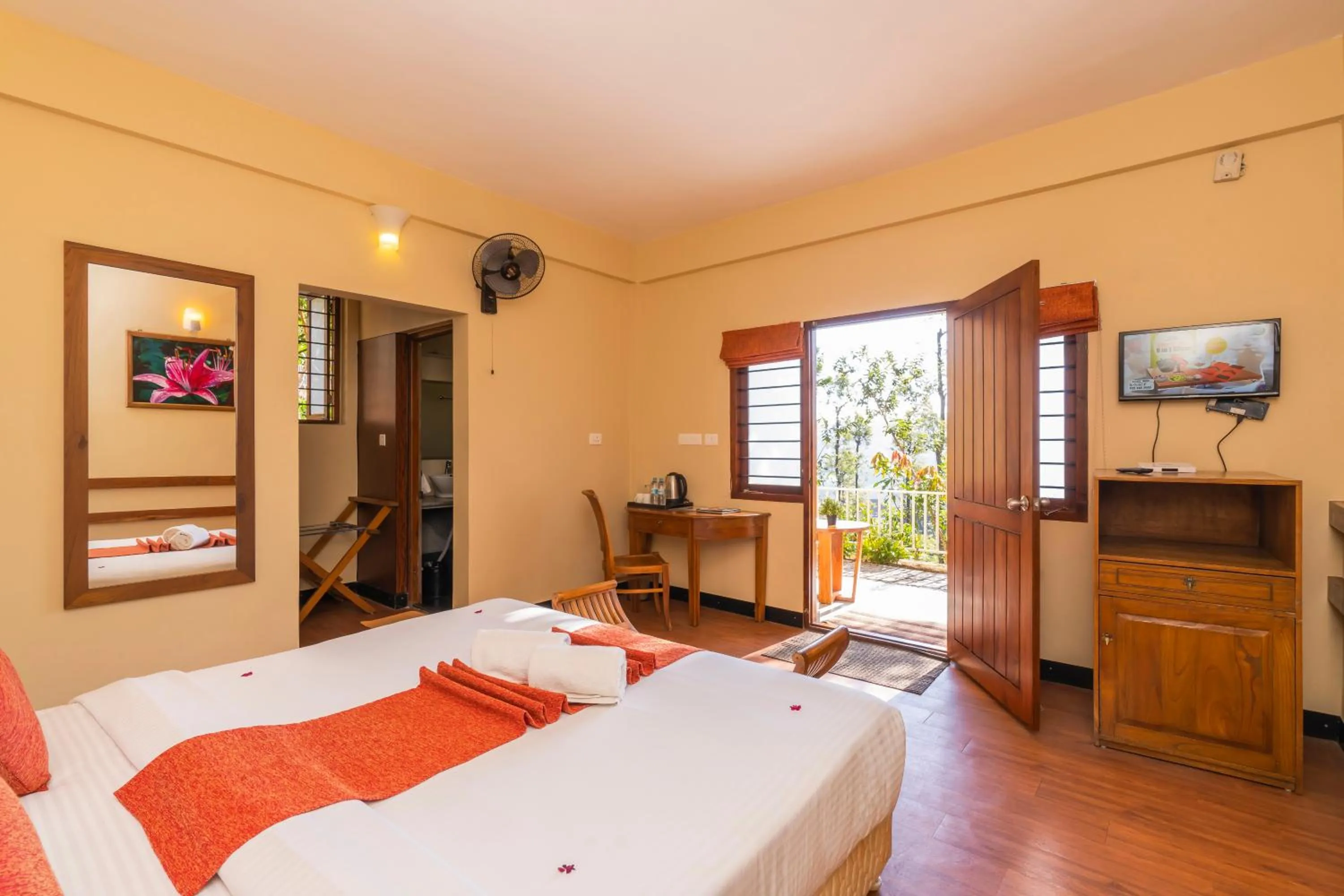 Bed in Winter Vale Green Stay Resorts