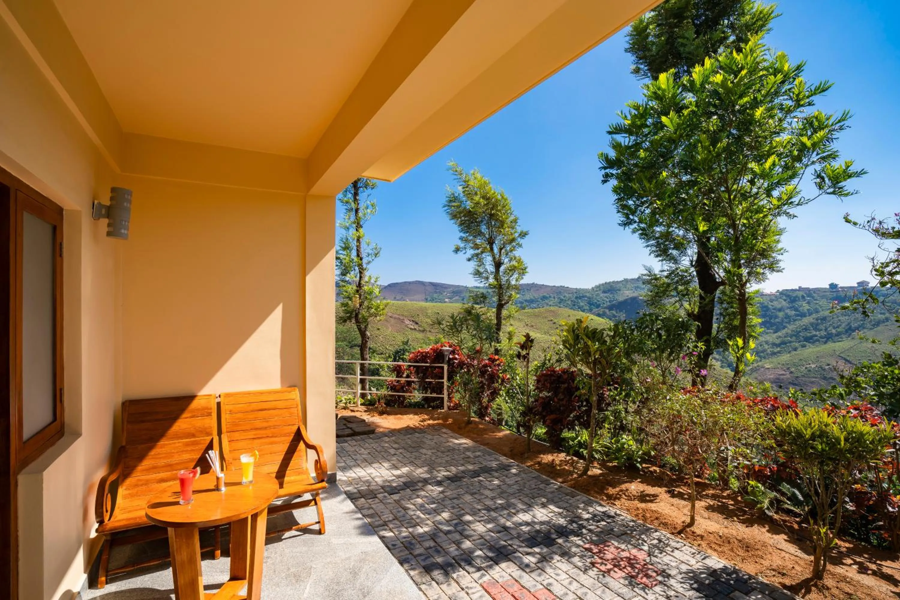 Patio in Winter Vale Green Stay Resorts