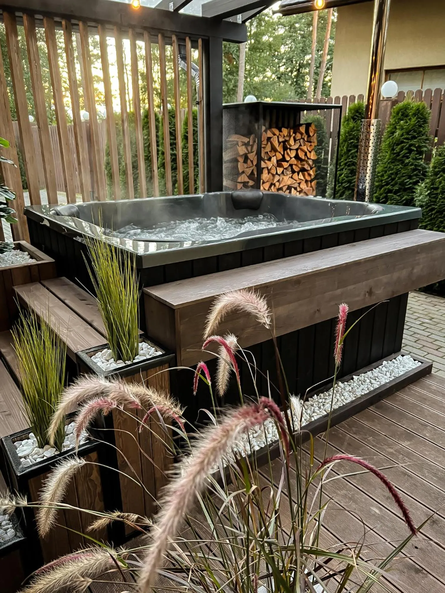 Hot Tub in Vanaga Ligzda