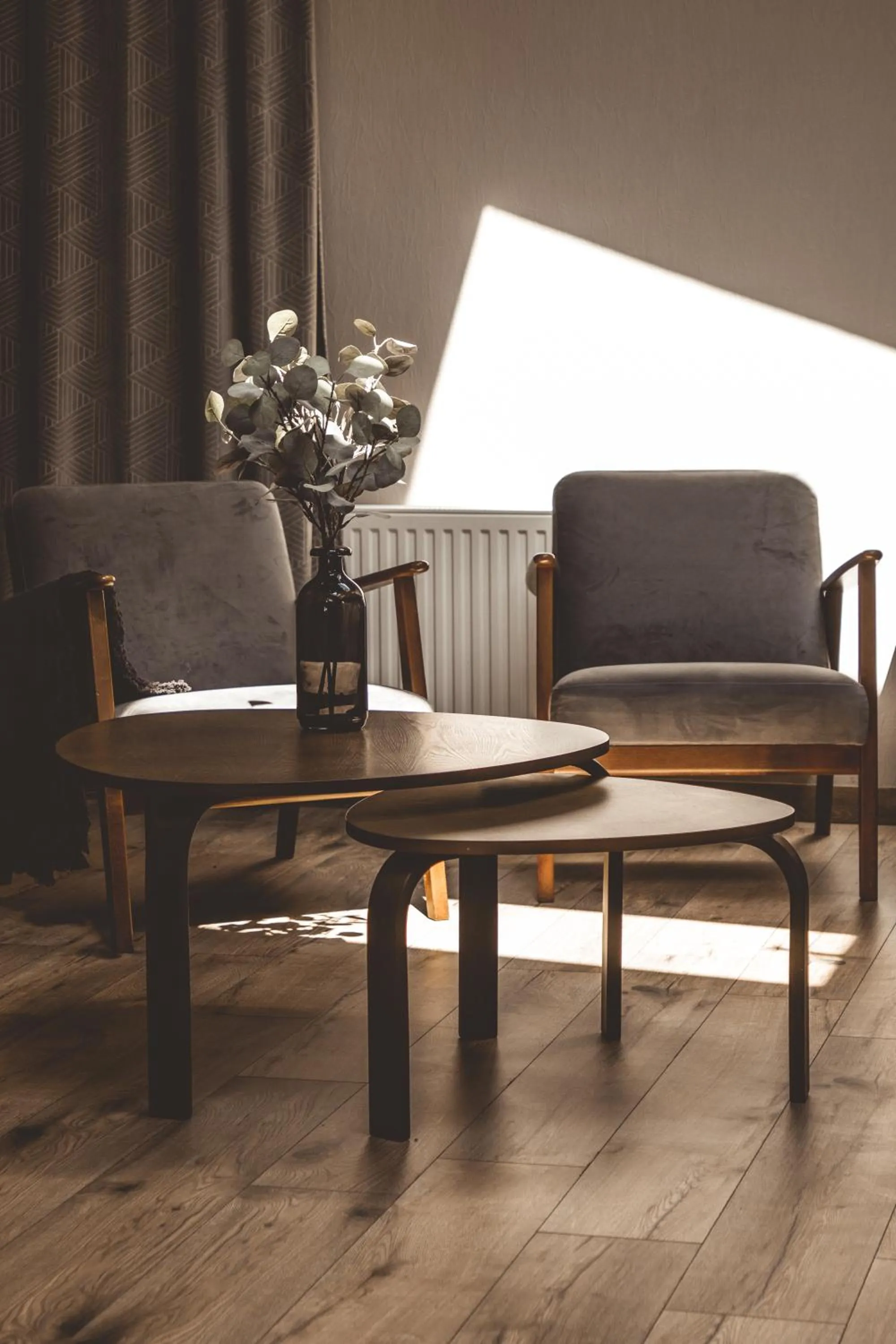 Seating area in Vanaga Ligzda