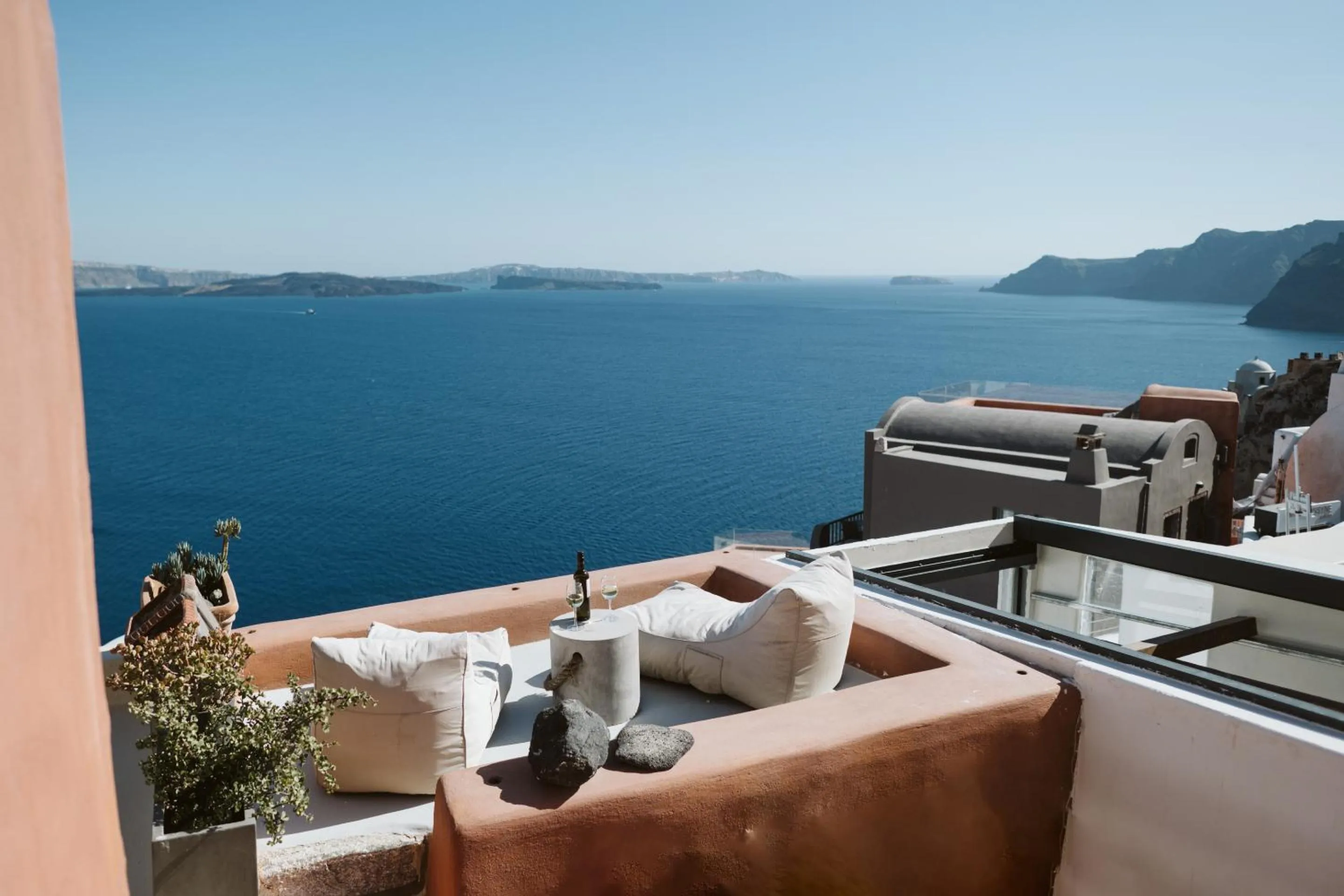 View (from property/room) in Alafouzou Cave Loft