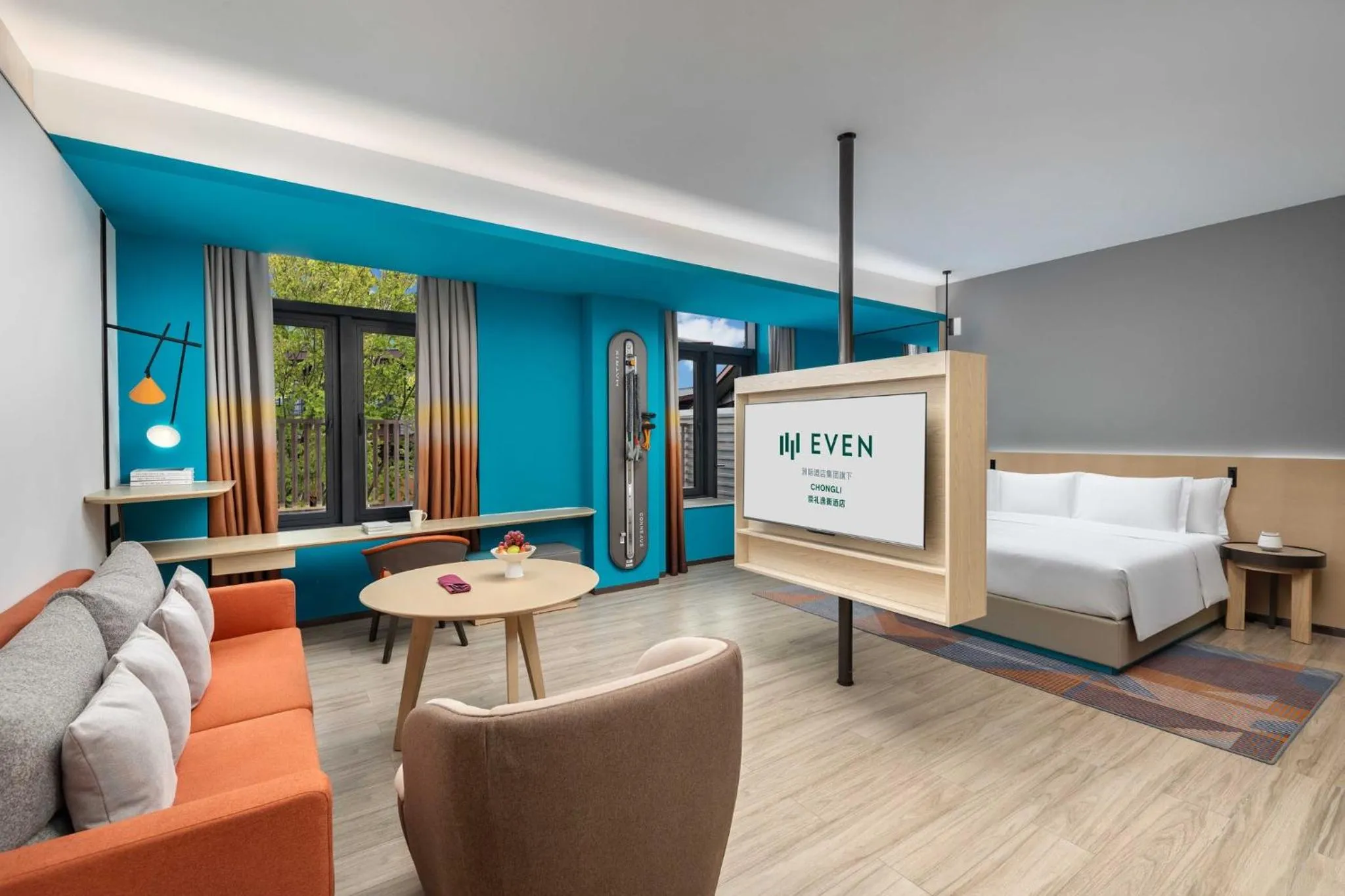 Photo of the whole room in EVEN Hotel Chongli, an IHG Hotel